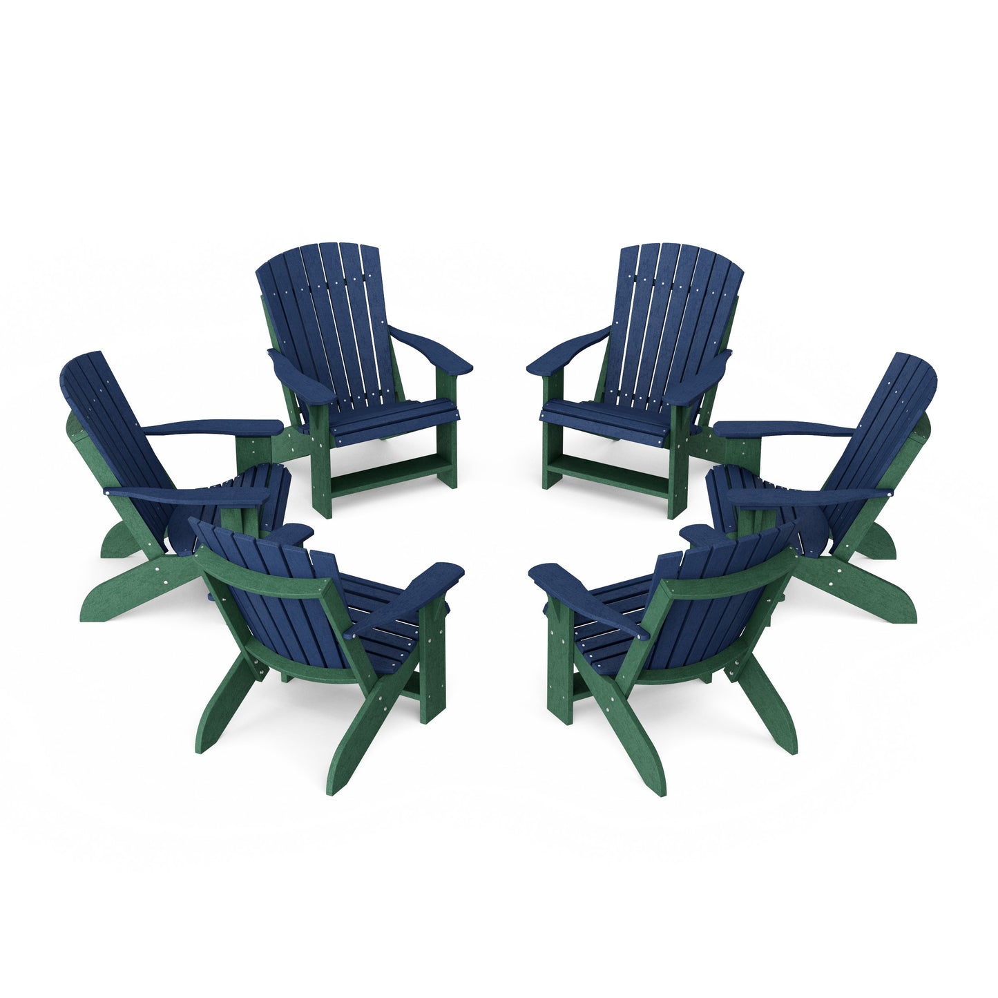 Heritage Adirondack Chairs Set of 6