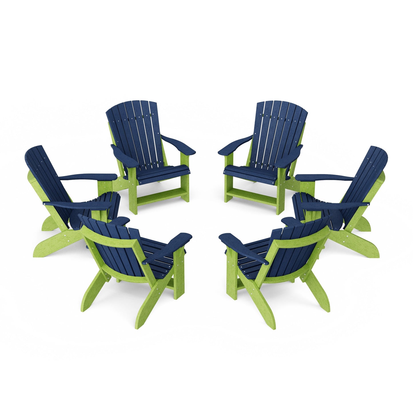 Heritage Adirondack Chairs Set of 6