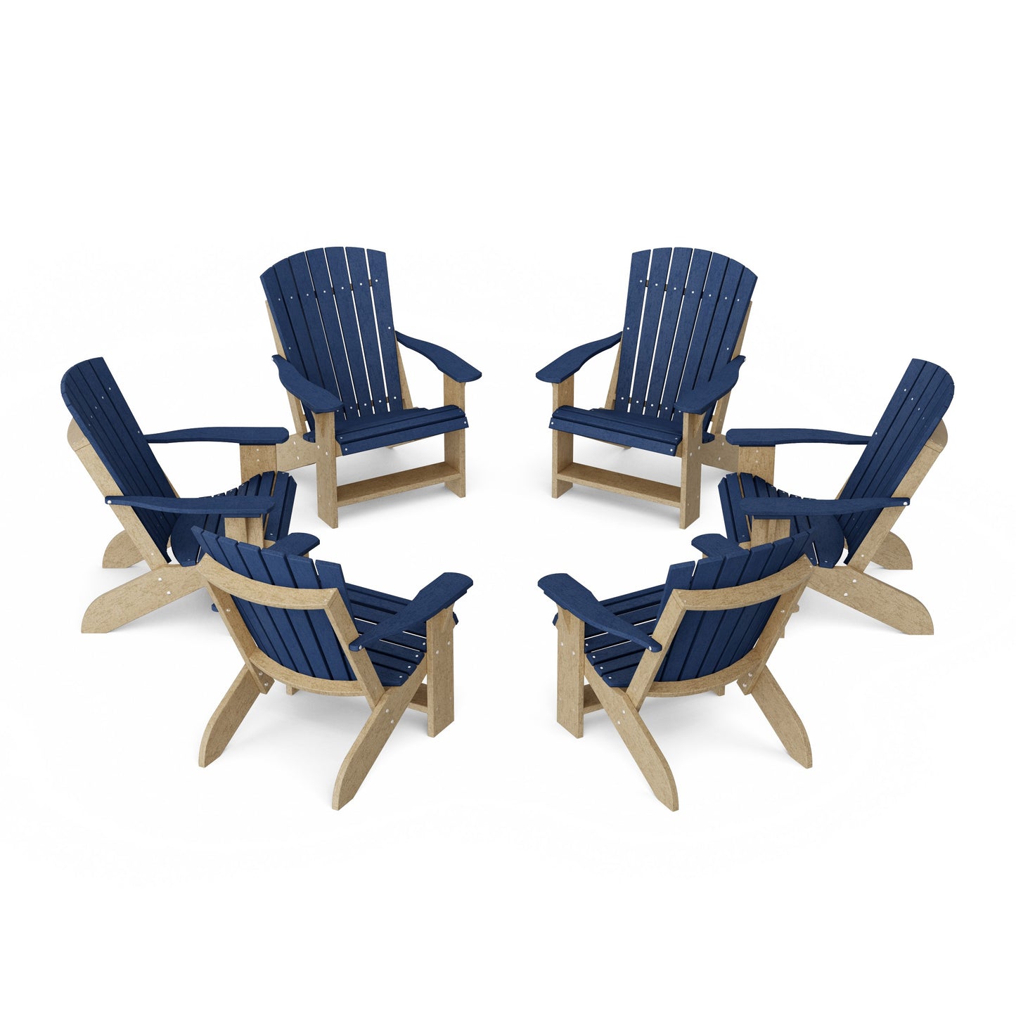 Heritage Adirondack Chairs Set of 6
