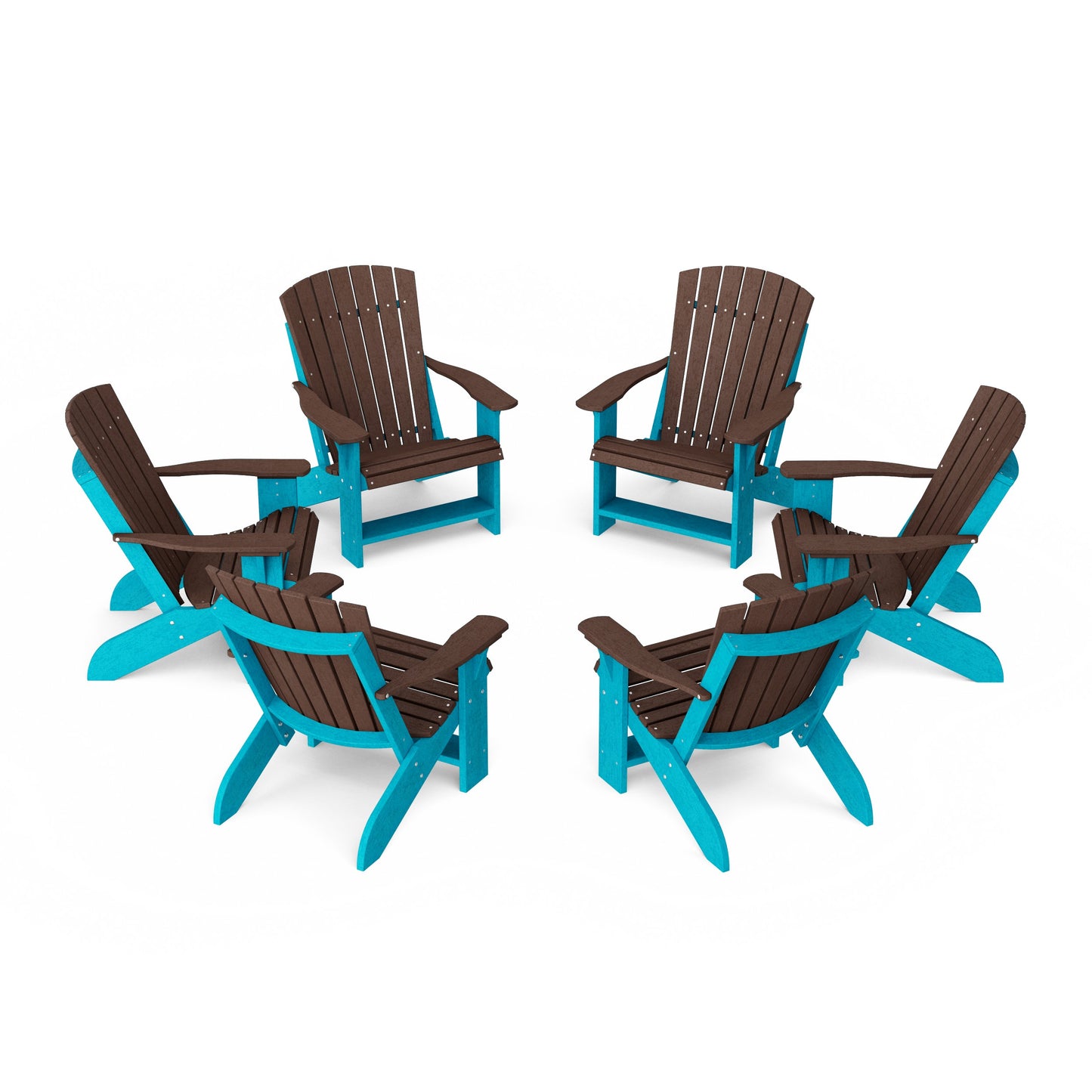 Heritage Adirondack Chairs Set of 6