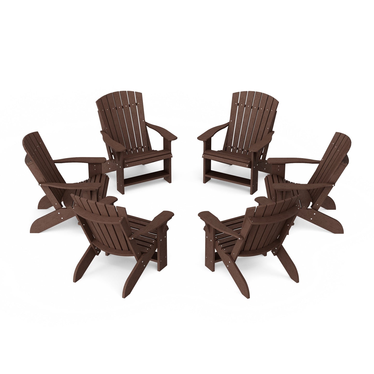Heritage Adirondack Chairs Set of 6