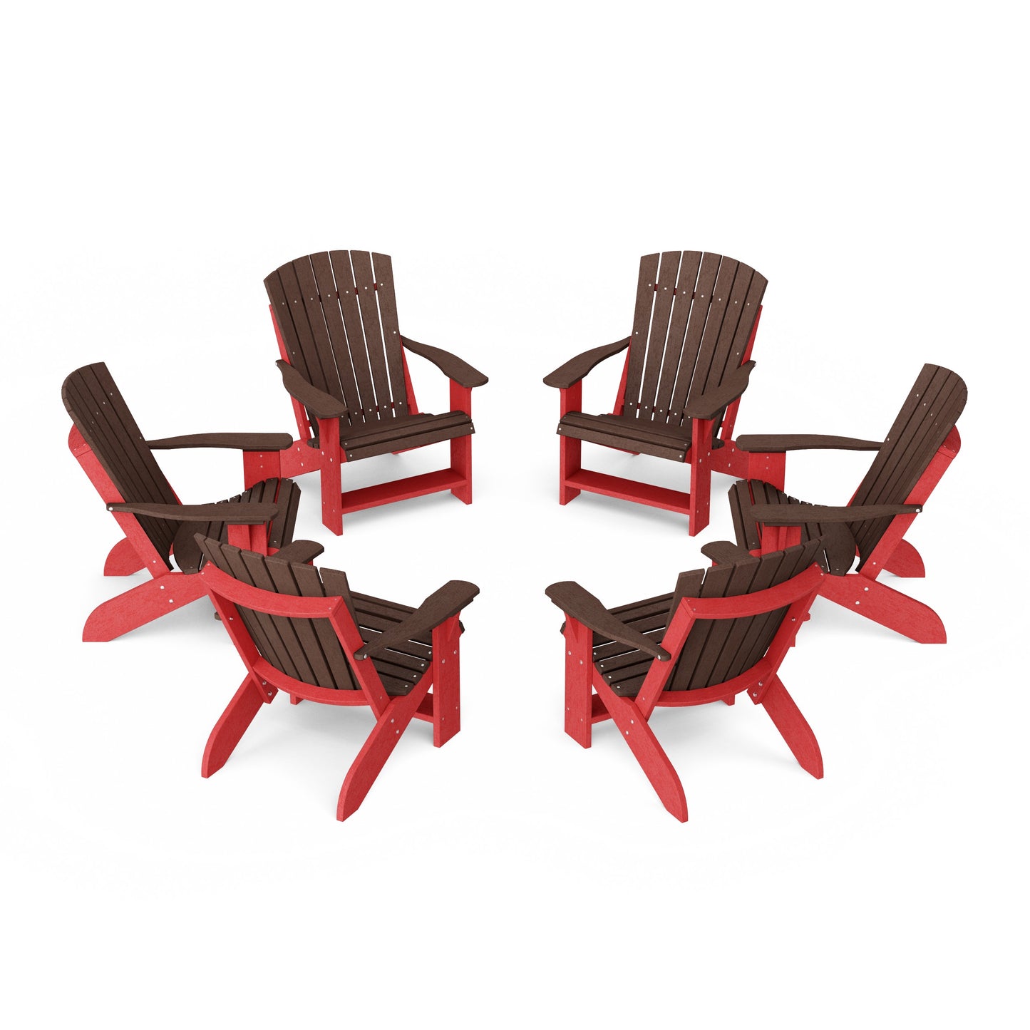 Heritage Adirondack Chairs Set of 6