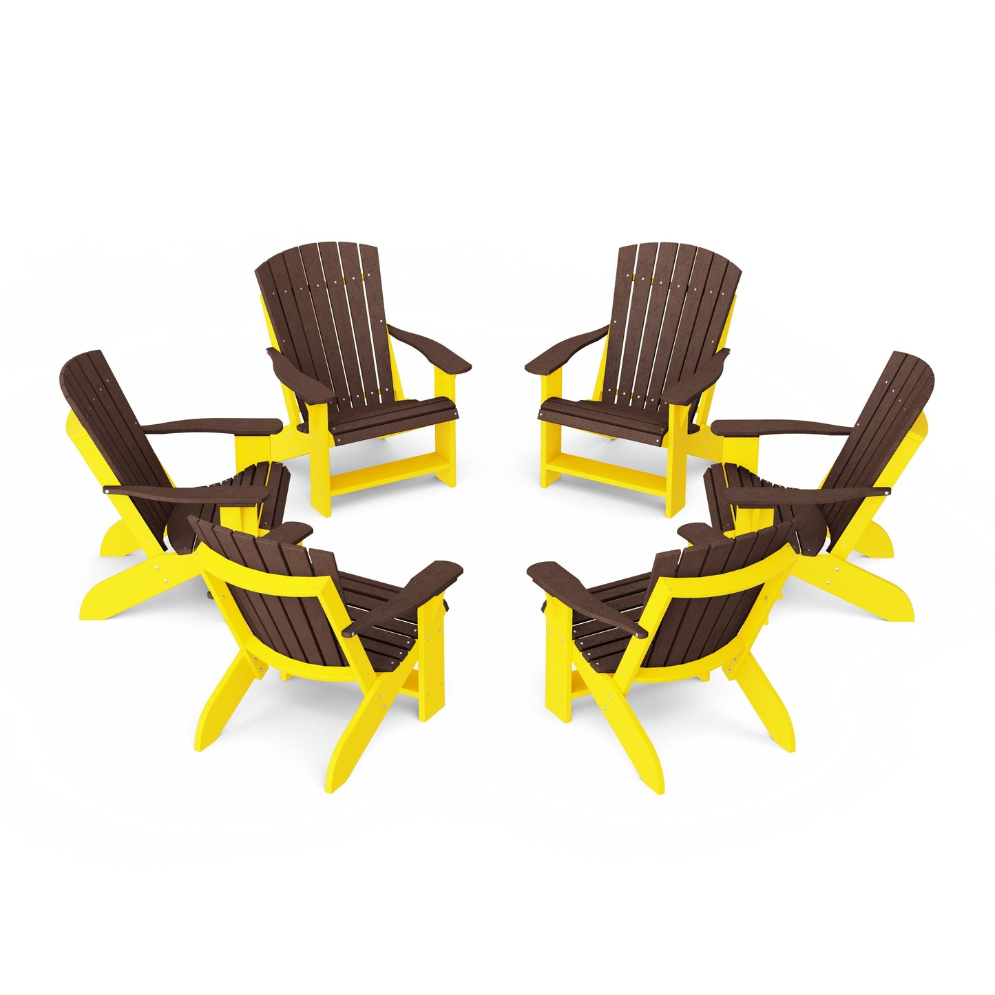 Heritage Adirondack Chairs Set of 6