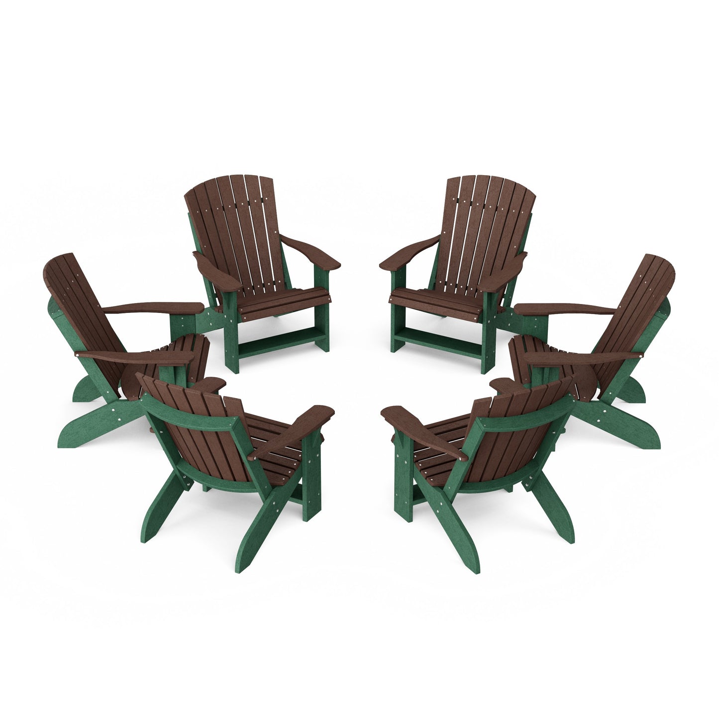 Heritage Adirondack Chairs Set of 6