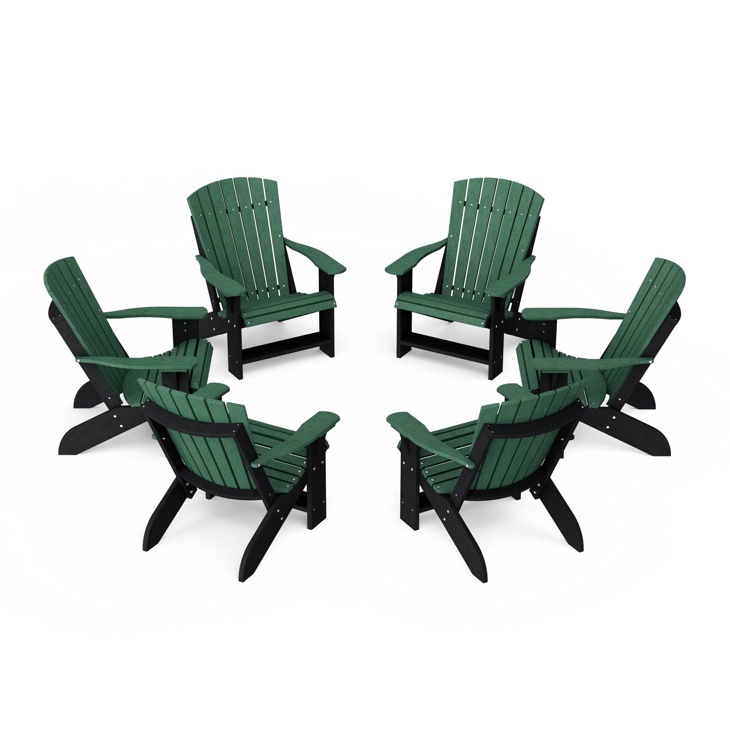 Heritage Adirondack Chairs Set of 6