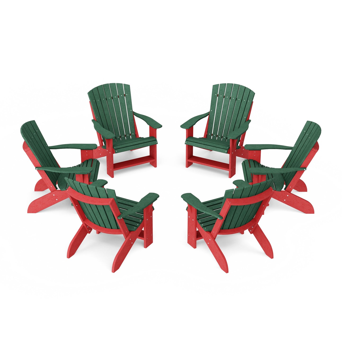 Heritage Adirondack Chairs Set of 6