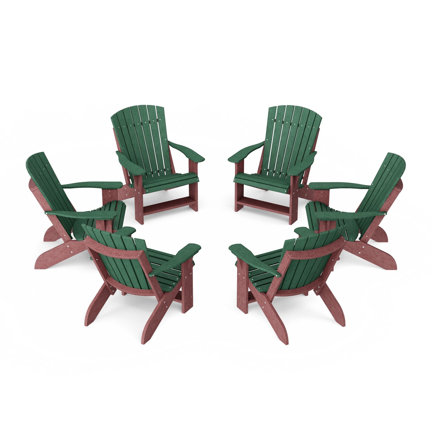 Heritage Adirondack Chairs Set of 6
