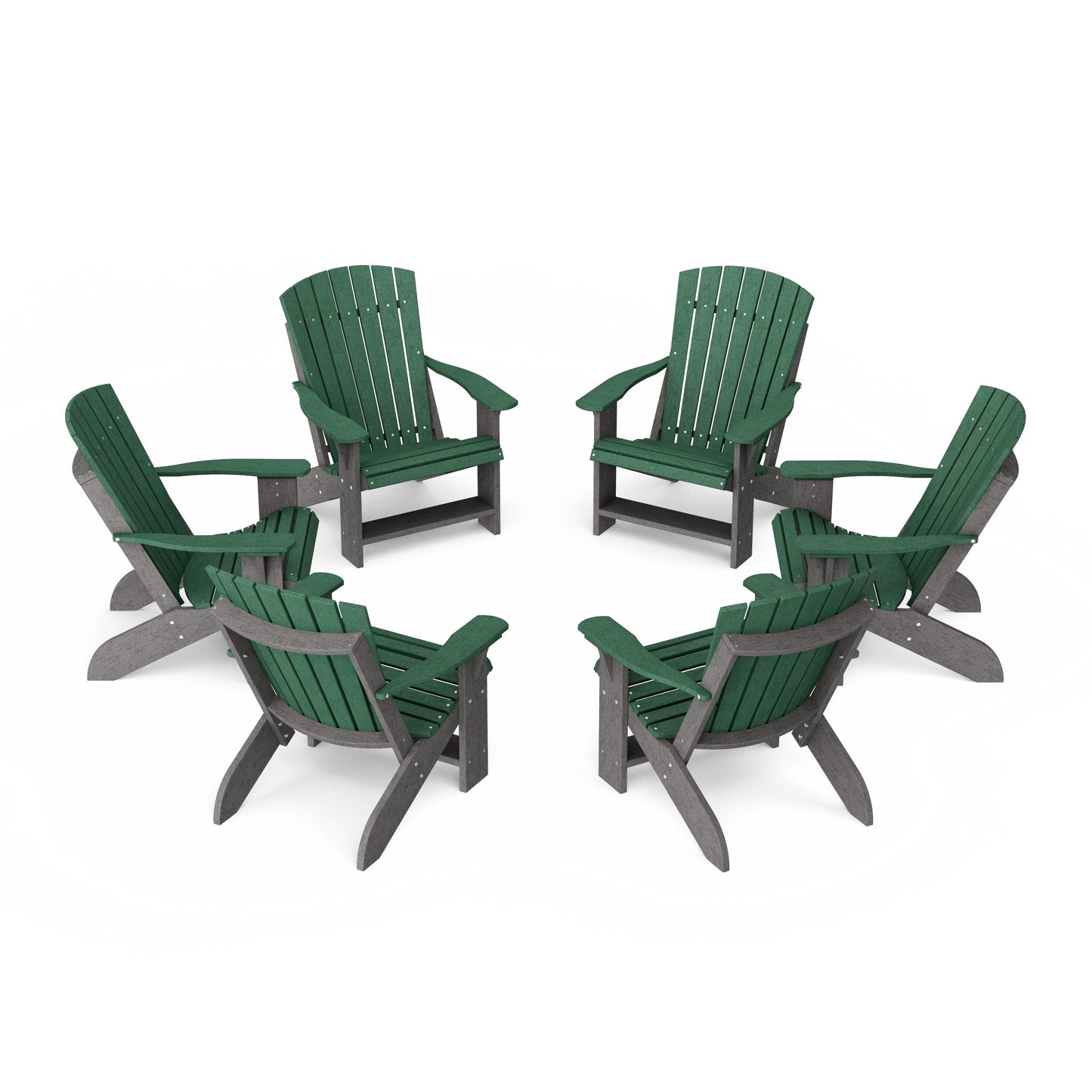 Heritage Adirondack Chairs Set of 6