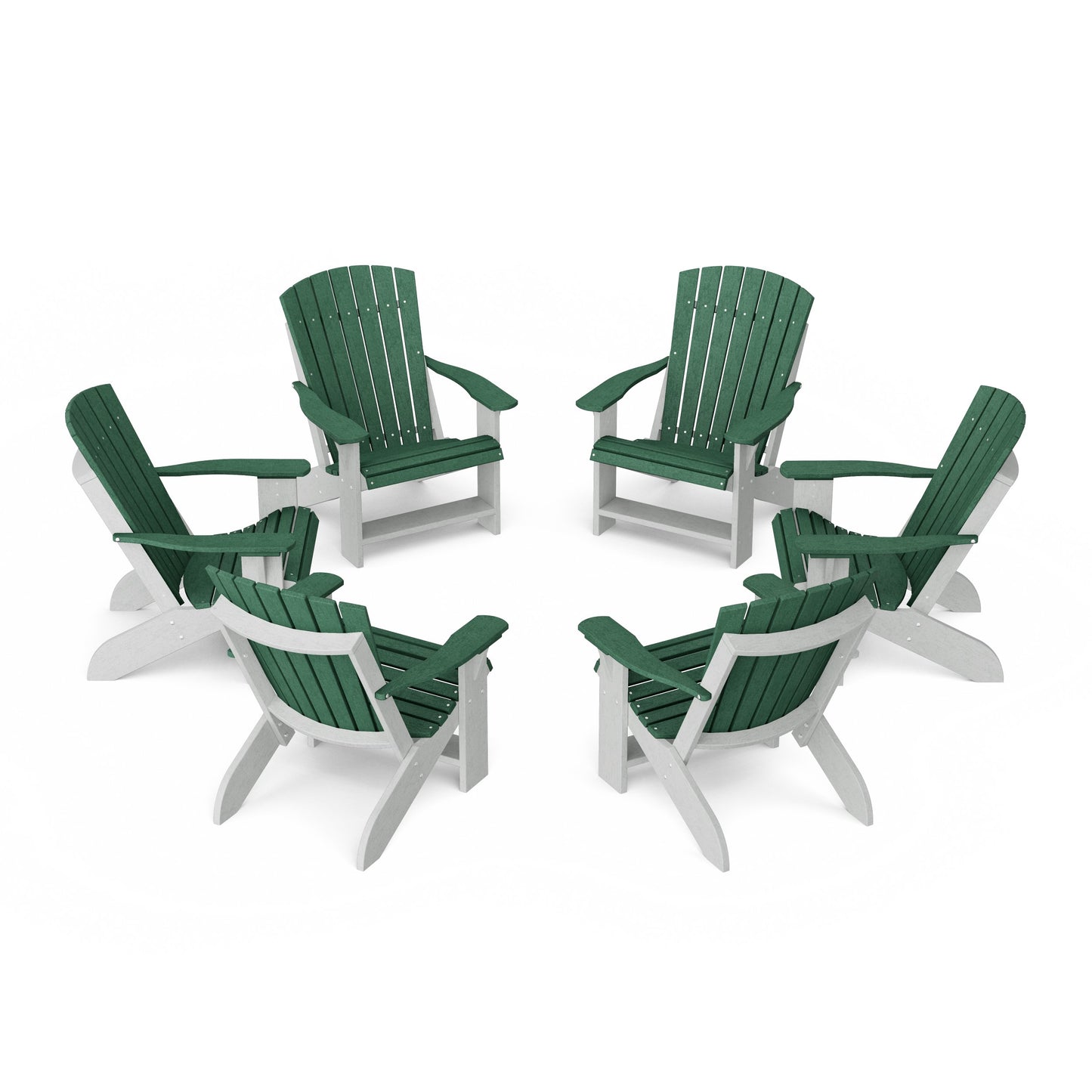 Heritage Adirondack Chairs Set of 6
