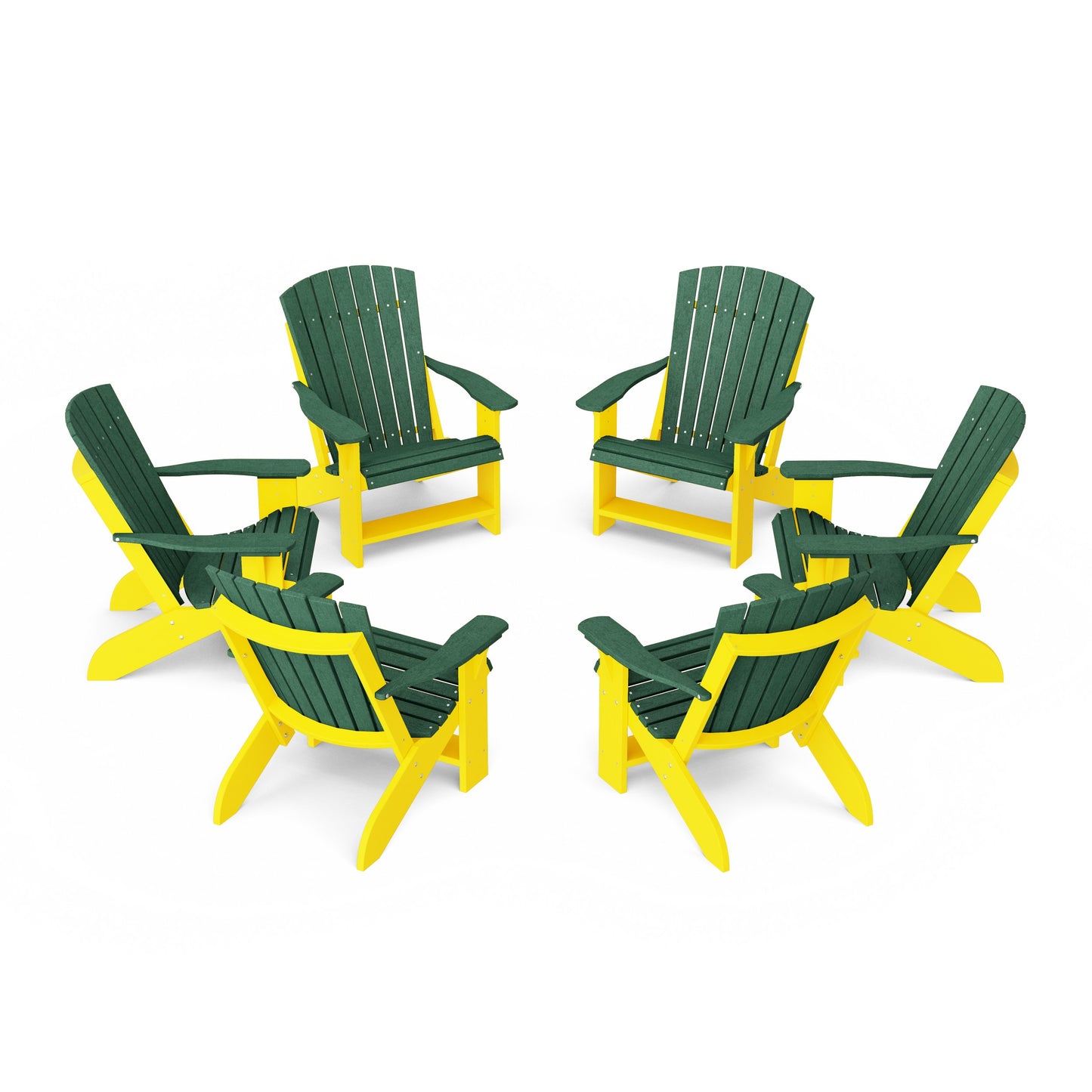 Heritage Adirondack Chairs Set of 6