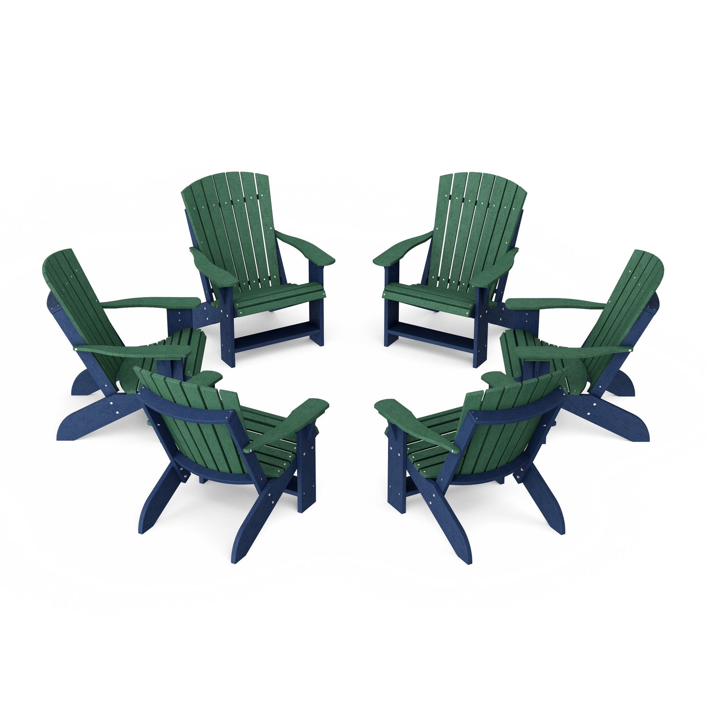 Heritage Adirondack Chairs Set of 6