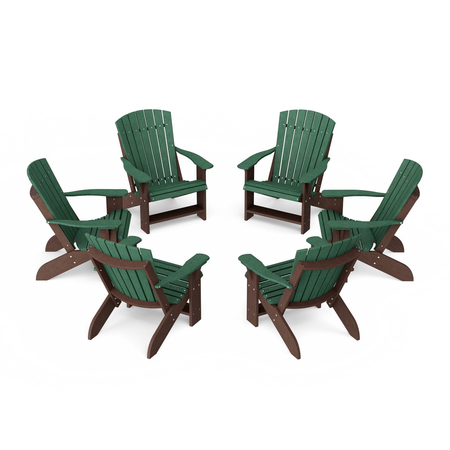Heritage Adirondack Chairs Set of 6