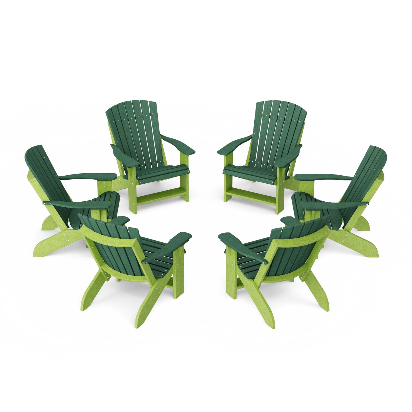 Heritage Adirondack Chairs Set of 6