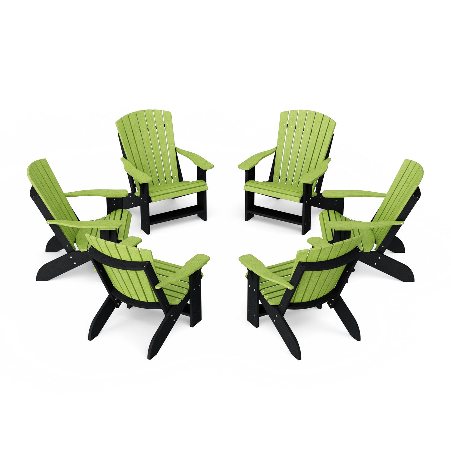 Heritage Adirondack Chairs Set of 6