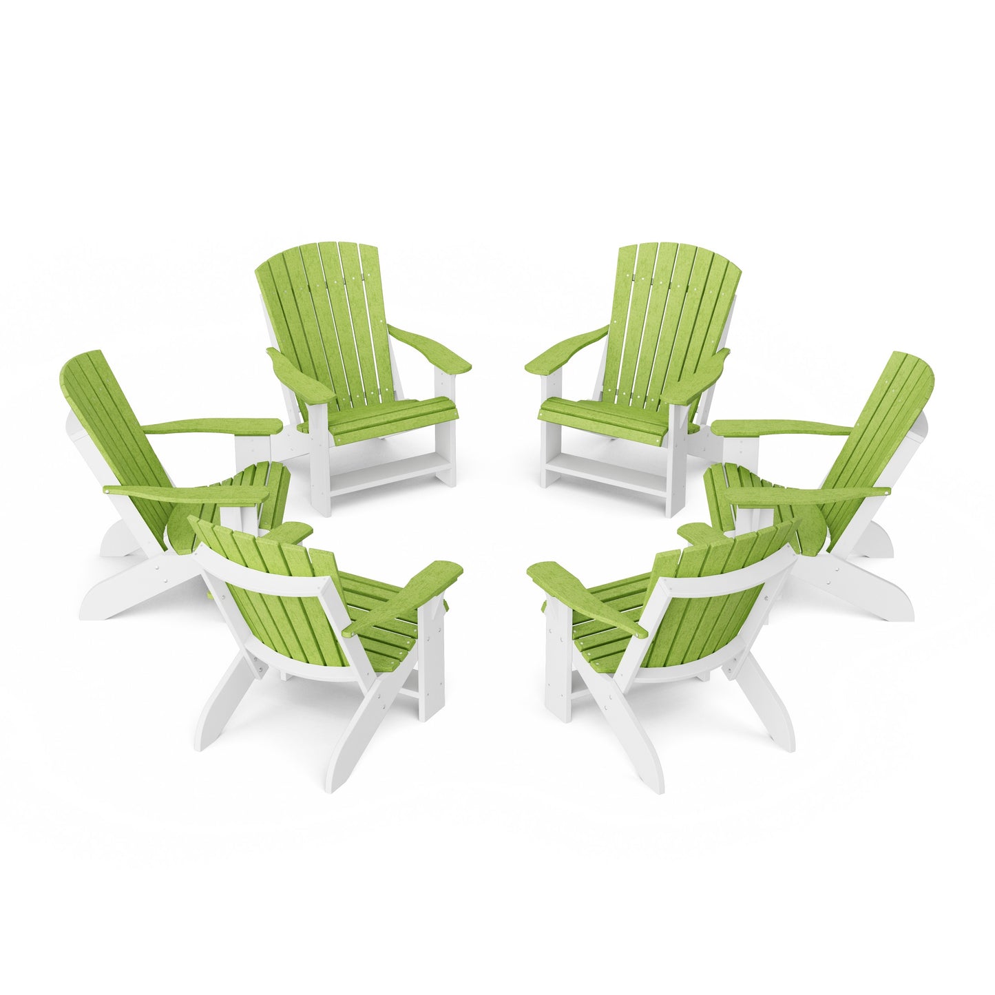 Heritage Adirondack Chairs Set of 6