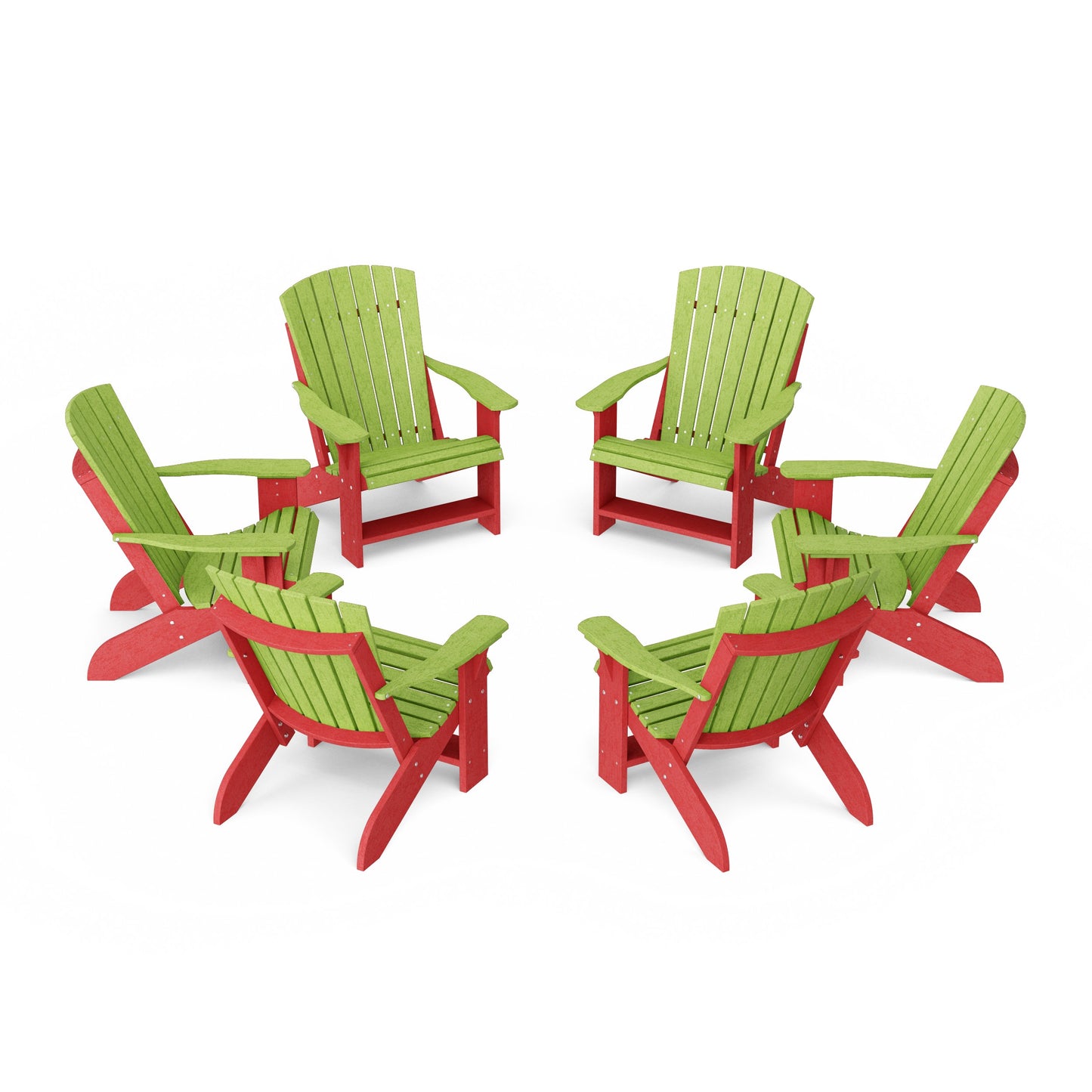 Heritage Adirondack Chairs Set of 6