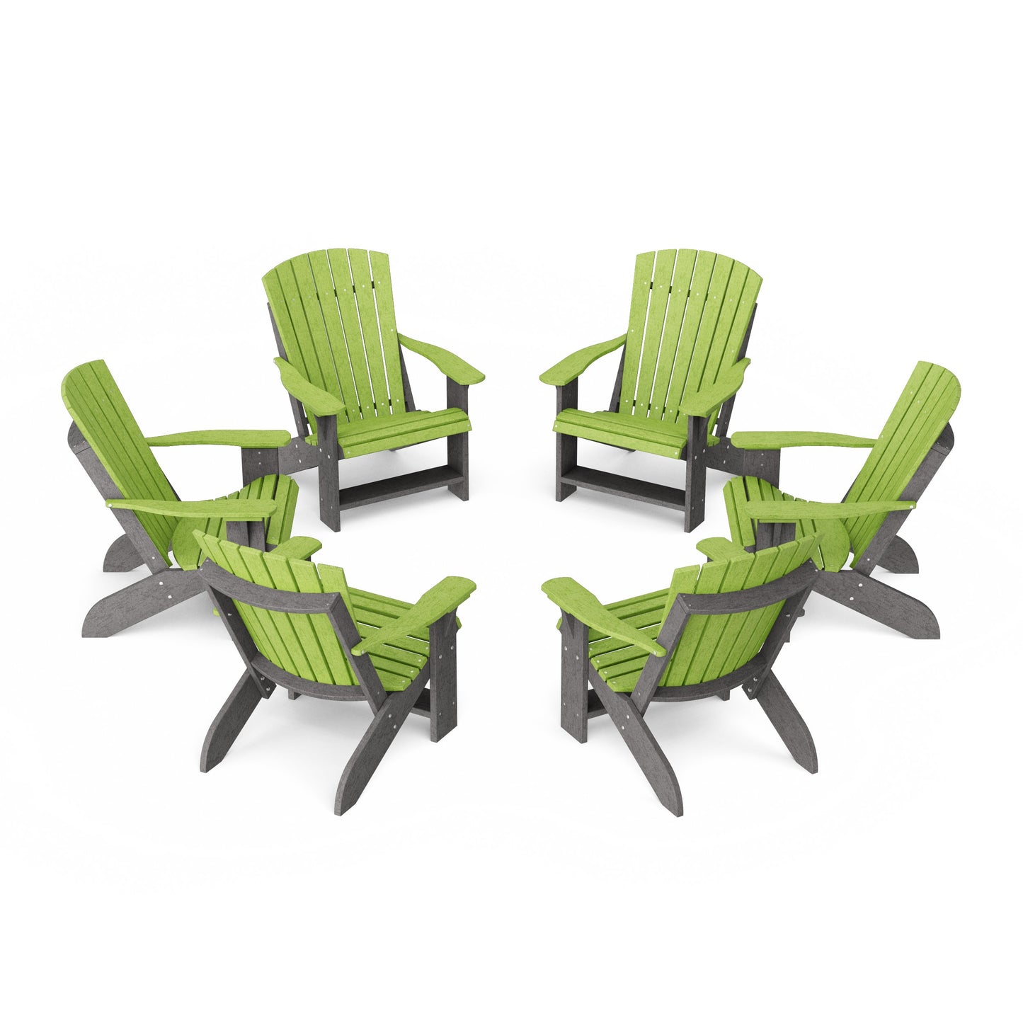 Heritage Adirondack Chairs Set of 6
