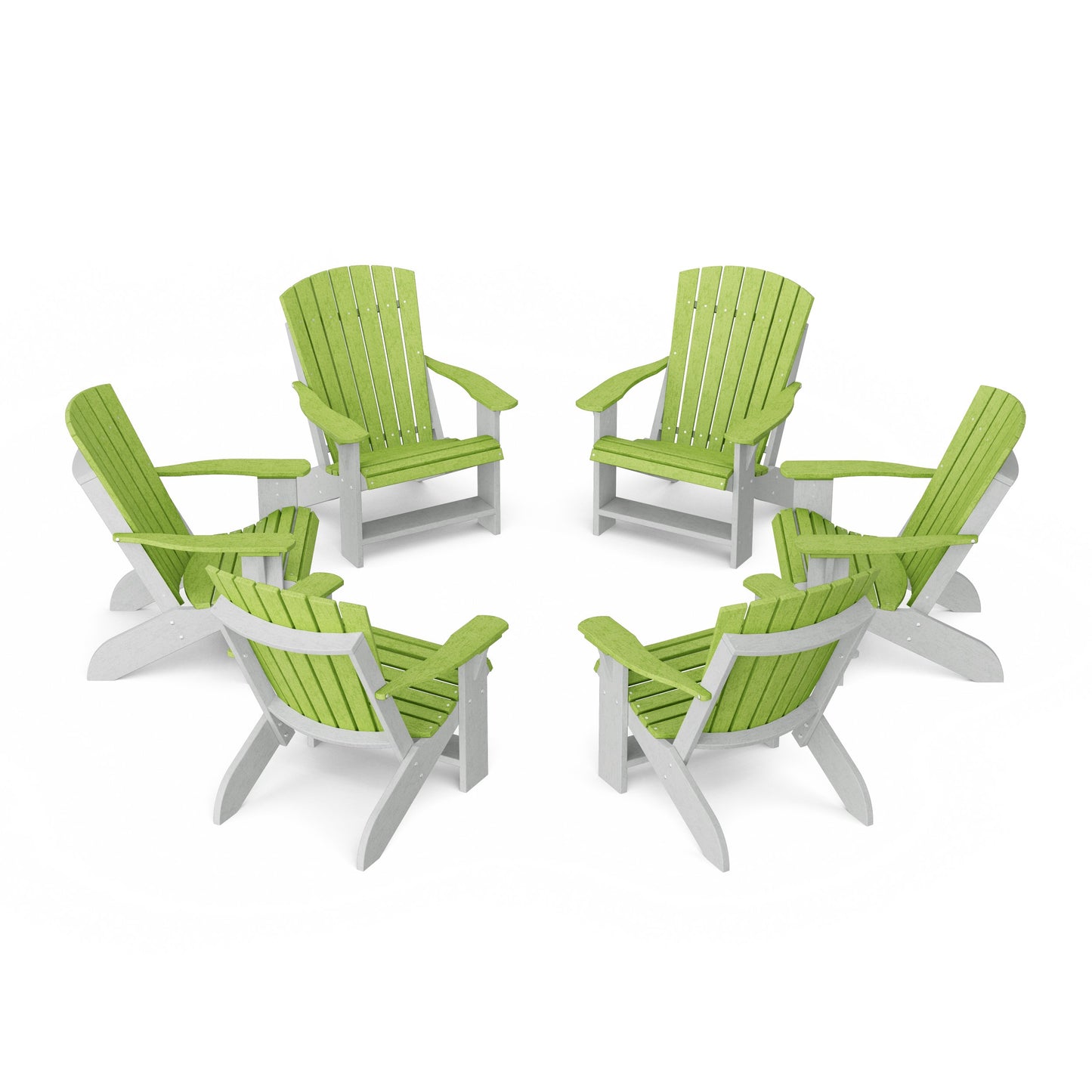 Heritage Adirondack Chairs Set of 6
