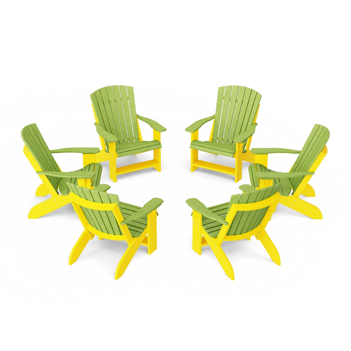 Heritage Adirondack Chairs Set of 6