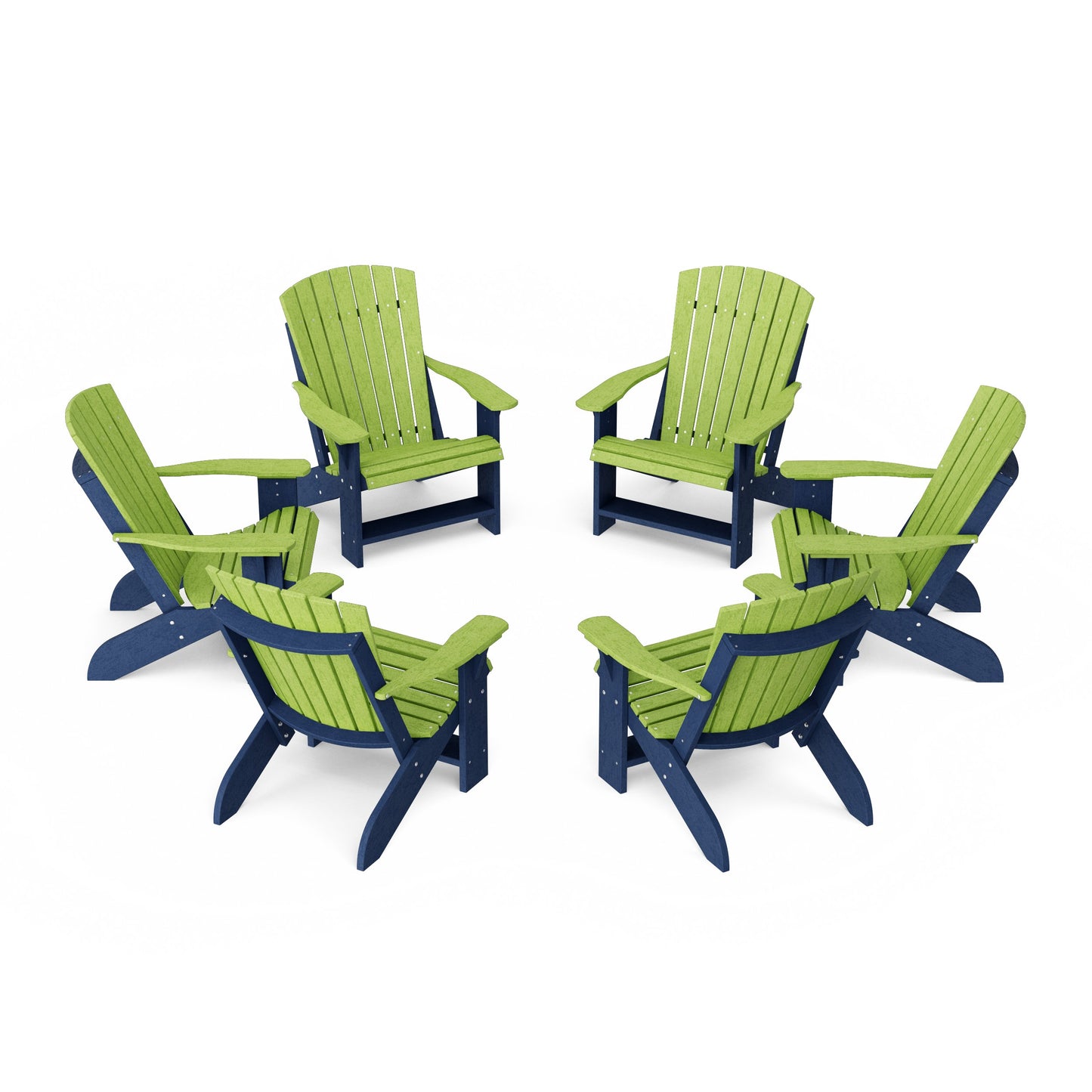 Heritage Adirondack Chairs Set of 6