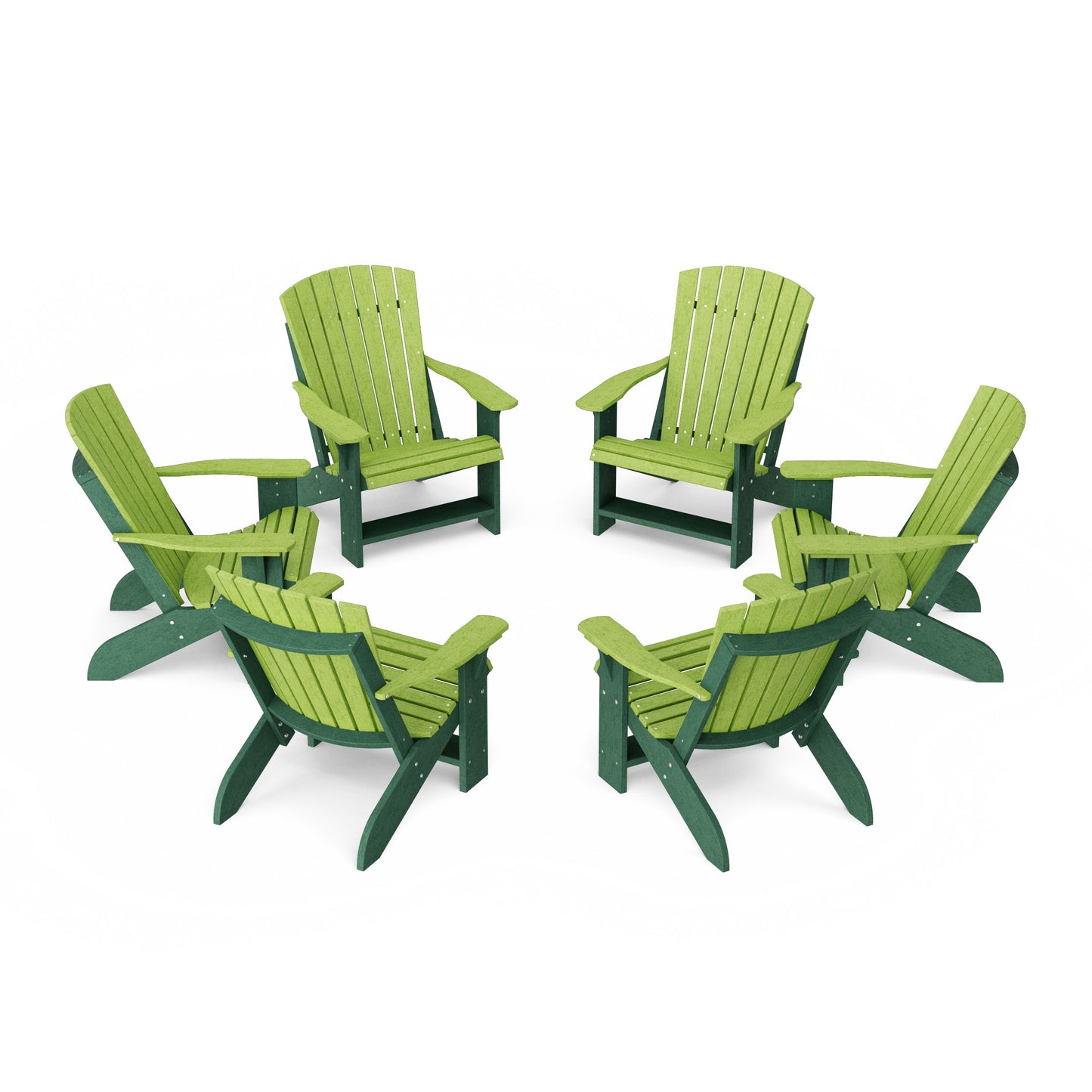 Heritage Adirondack Chairs Set of 6