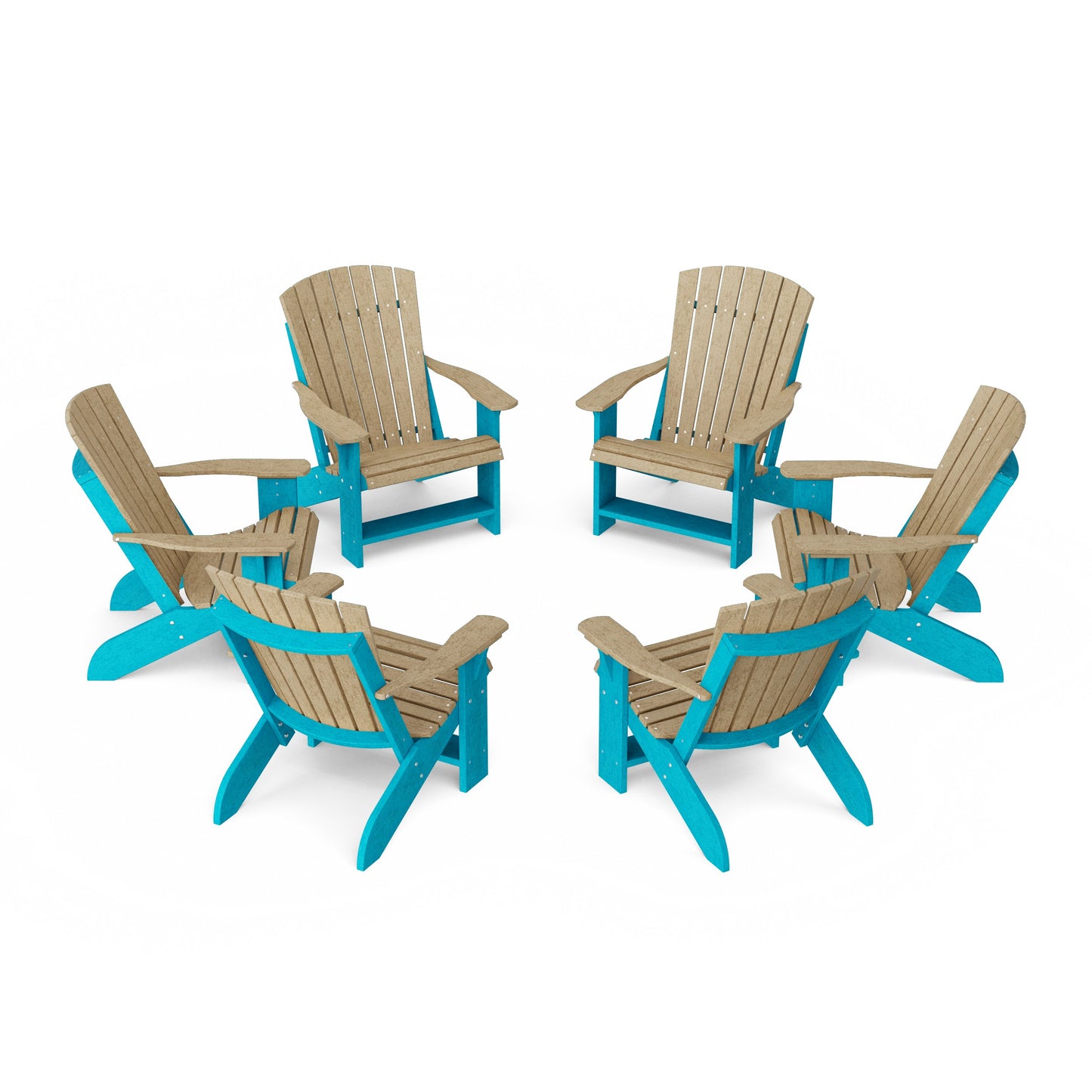 Heritage Adirondack Chairs Set of 6
