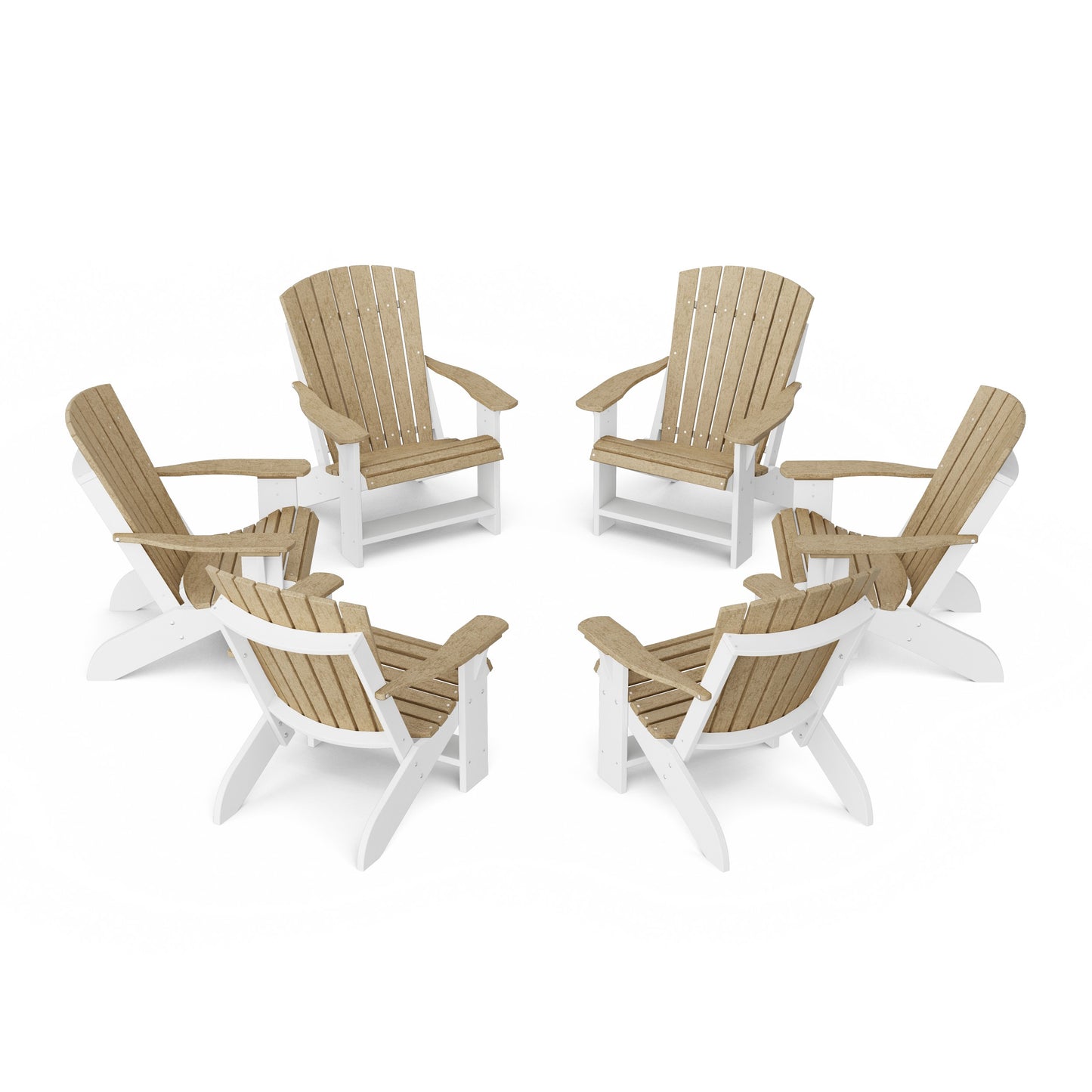 Heritage Adirondack Chairs Set of 6