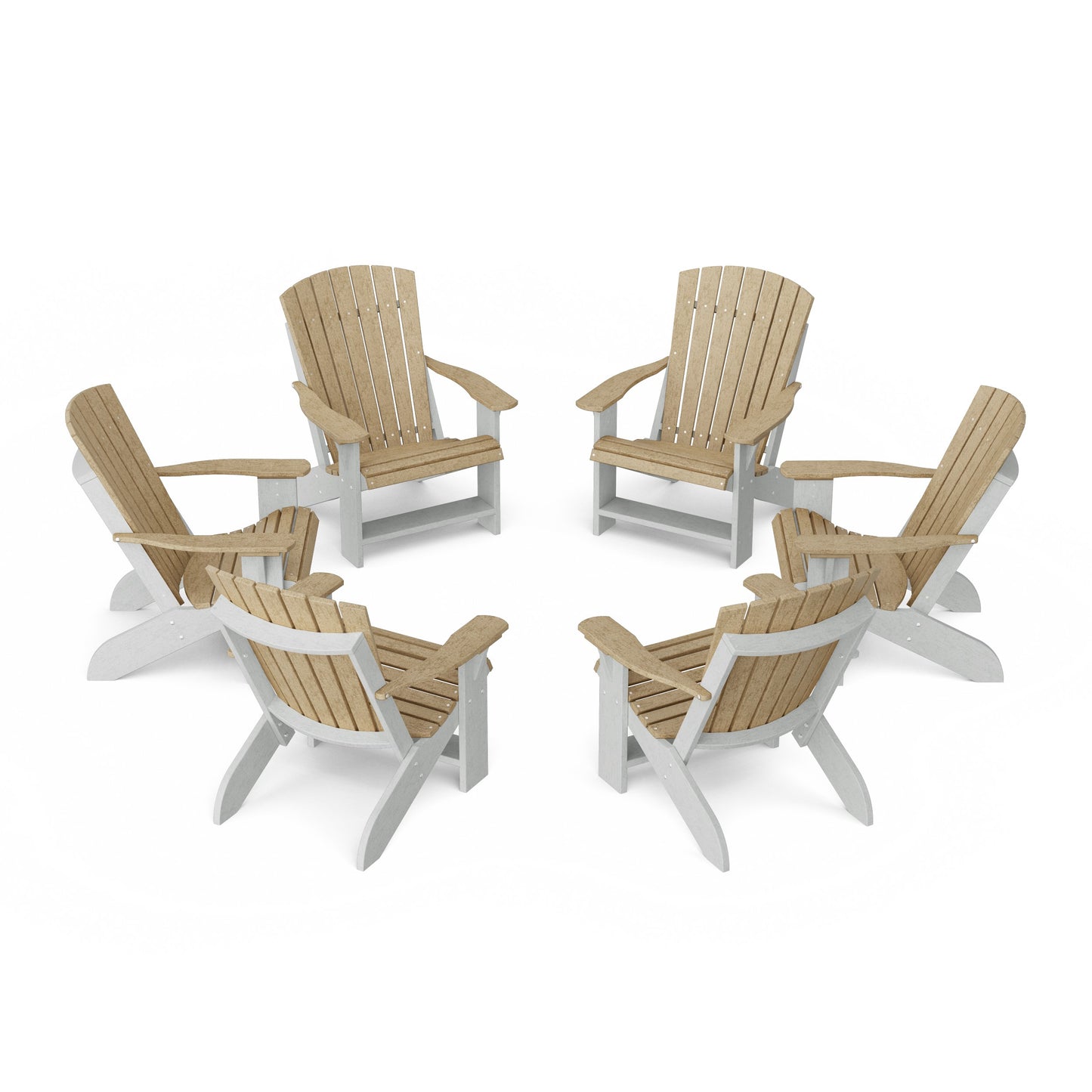 Heritage Adirondack Chairs Set of 6