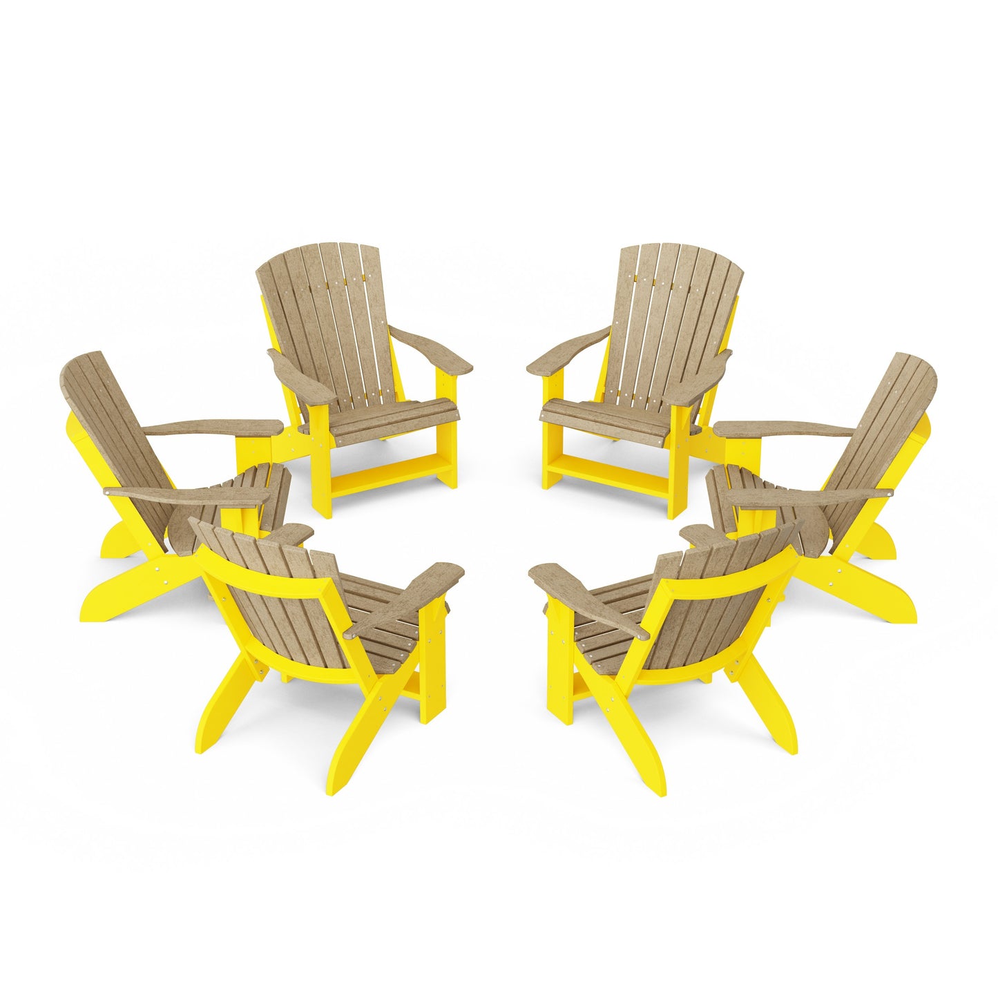 Heritage Adirondack Chairs Set of 6