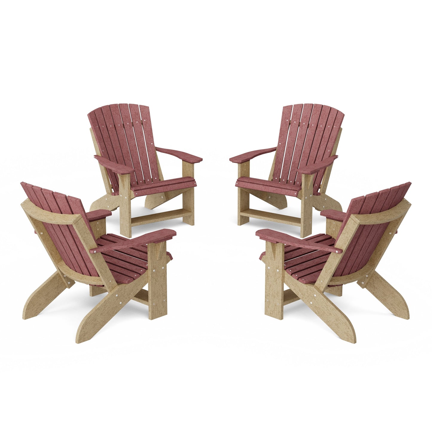 Heritage Adirondack Chairs Set of 4