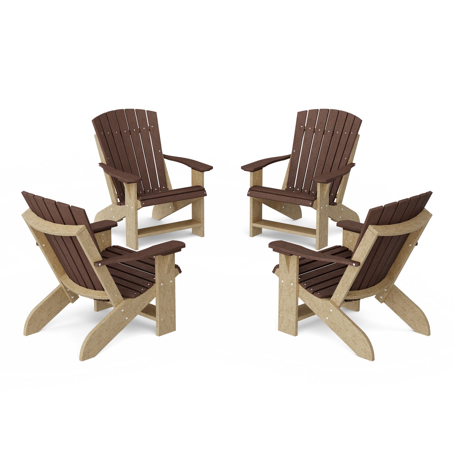 Heritage Adirondack Chairs Set of 4