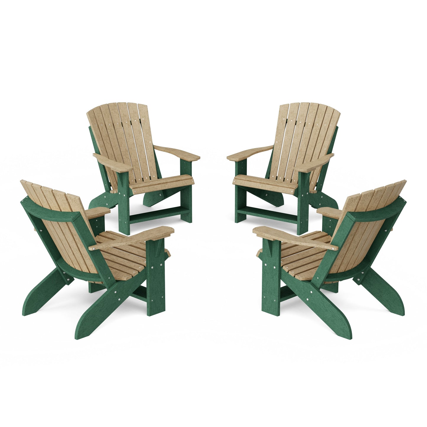 Heritage Adirondack Chairs Set of 4