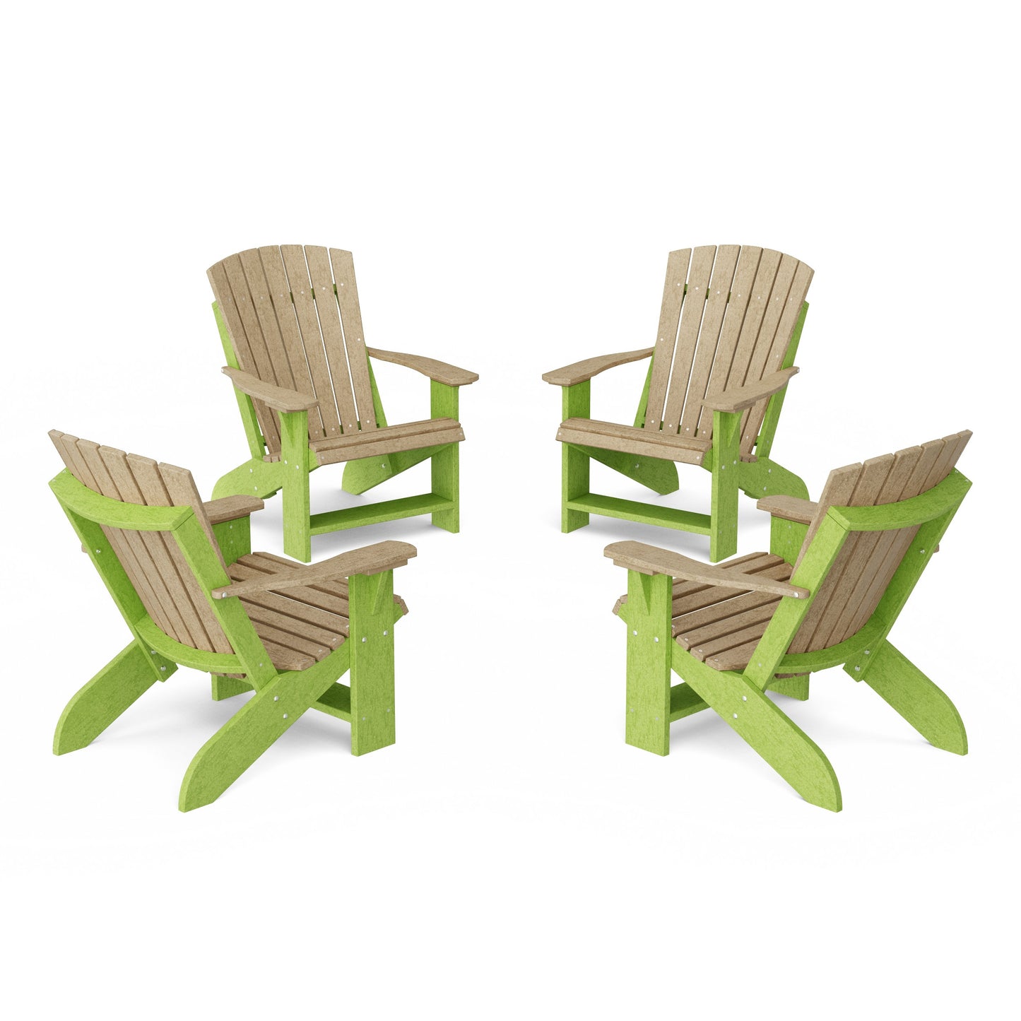 Heritage Adirondack Chairs Set of 4