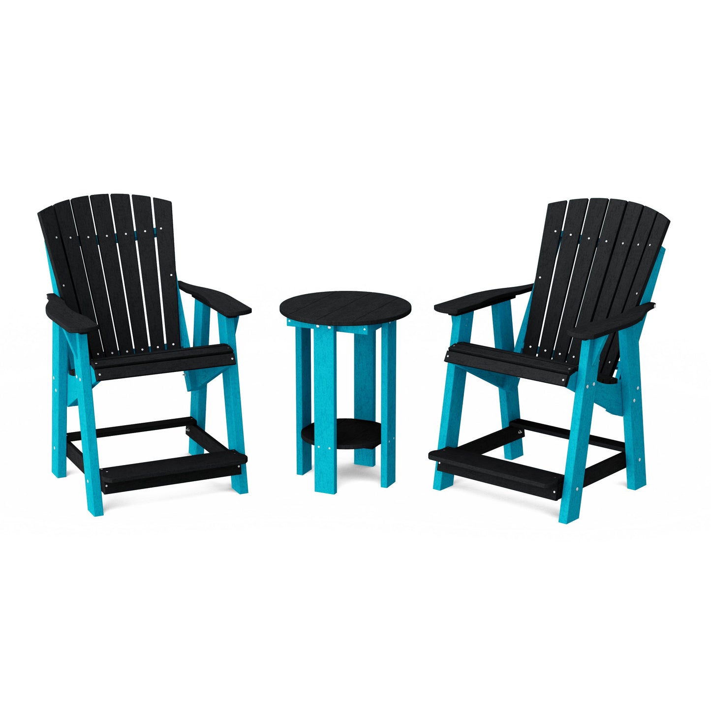 Heritage Tall Adirondack Chairs with Table