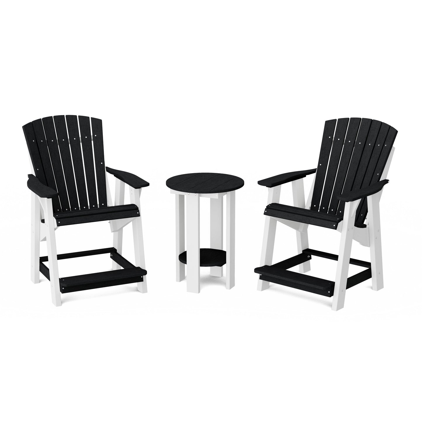 Heritage Tall Adirondack Chairs with Table