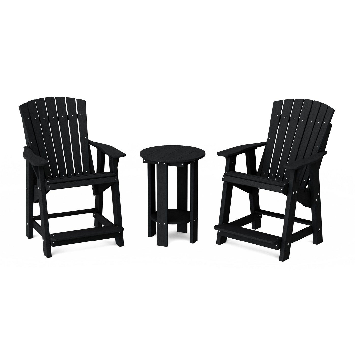 Heritage Tall Adirondack Chairs with Table