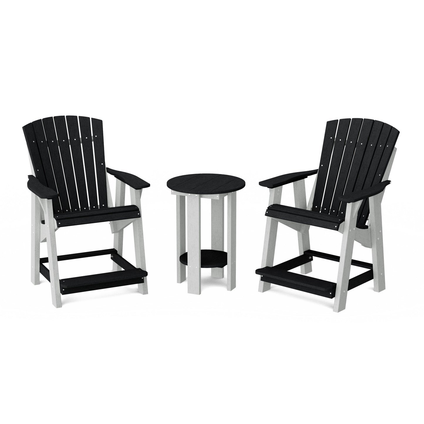 Heritage Tall Adirondack Chairs with Table