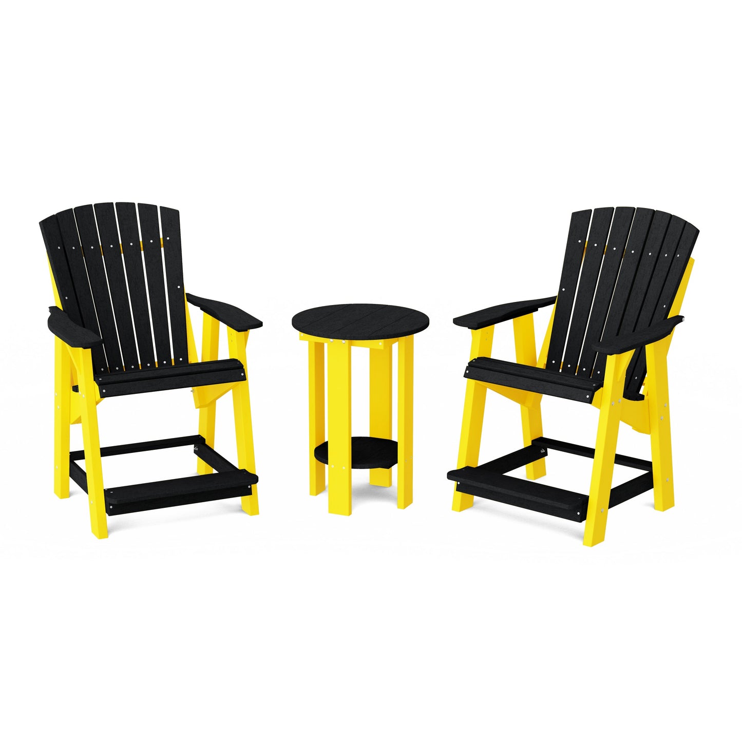 Heritage Tall Adirondack Chairs with Table