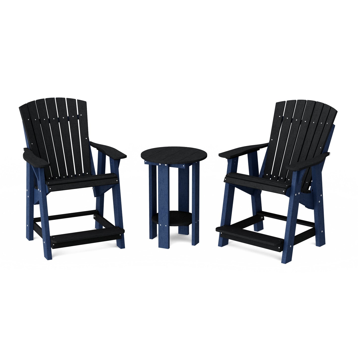 Heritage Tall Adirondack Chairs with Table