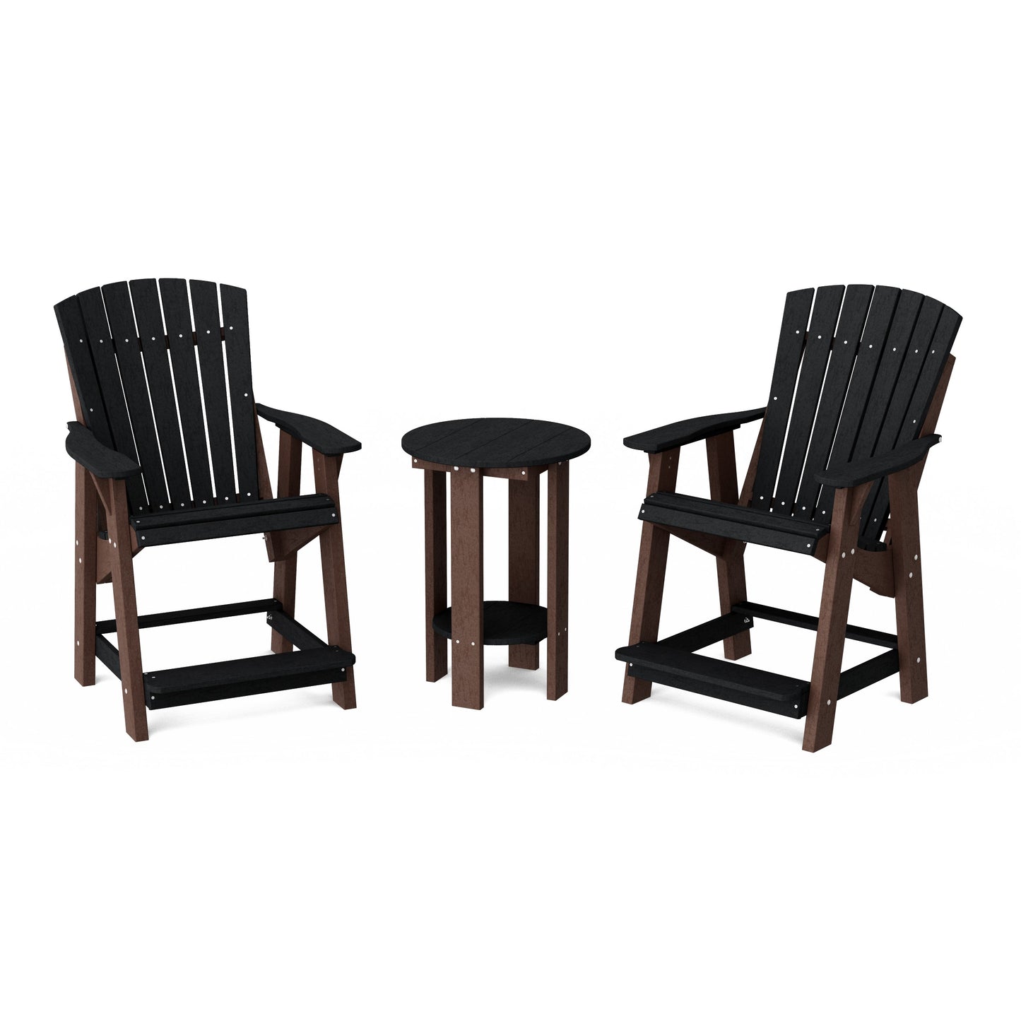 Heritage Tall Adirondack Chairs with Table