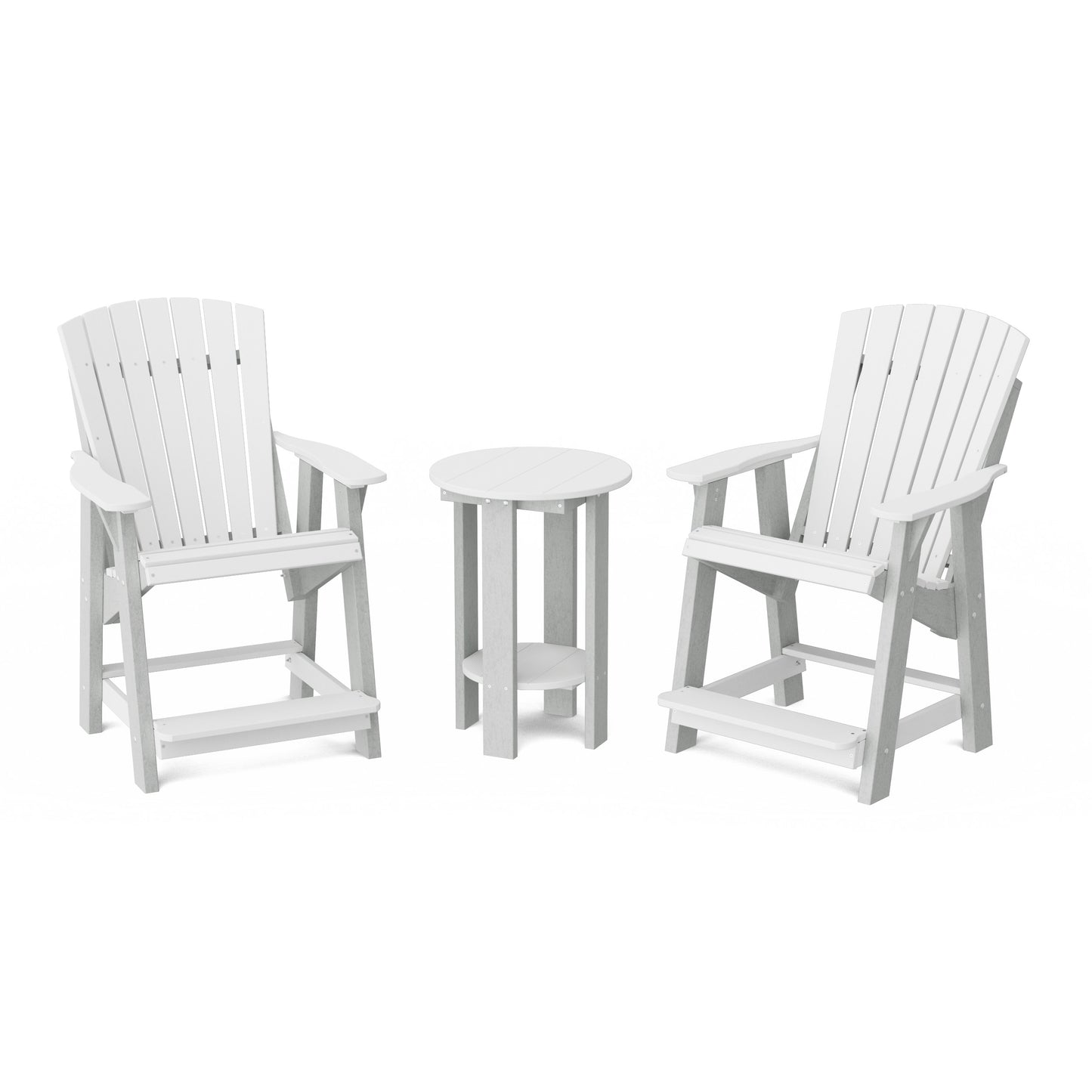 Heritage Tall Adirondack Chairs with Table