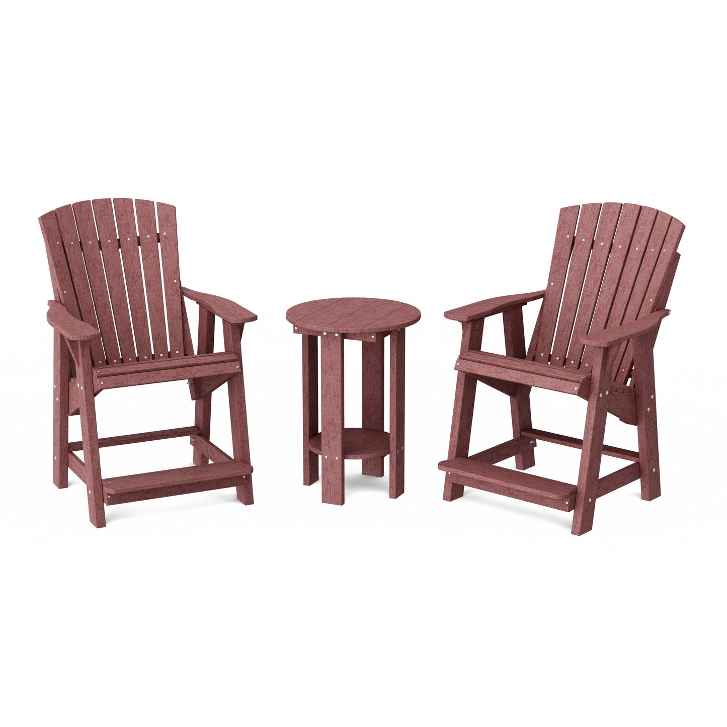 Heritage Tall Adirondack Chairs with Table