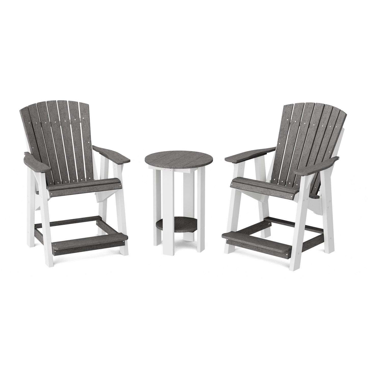Heritage Tall Adirondack Chairs with Table