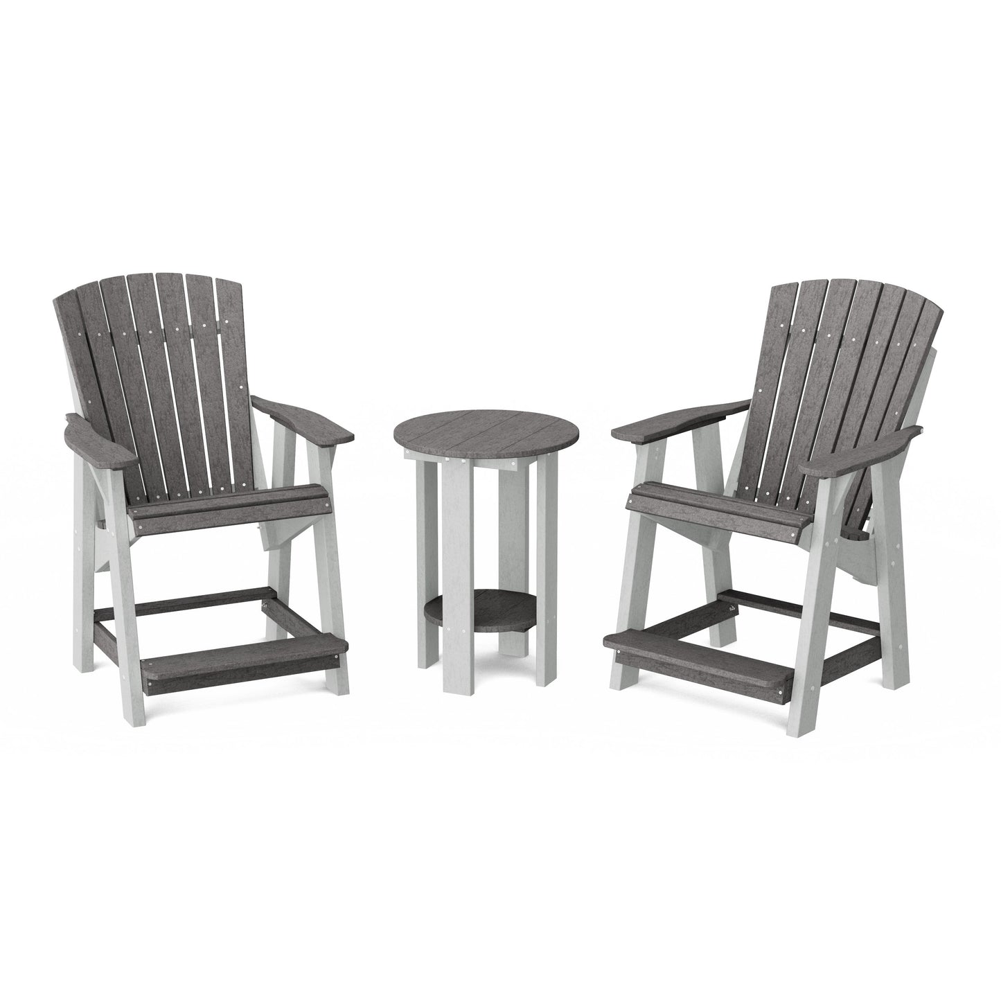 Heritage Tall Adirondack Chairs with Table