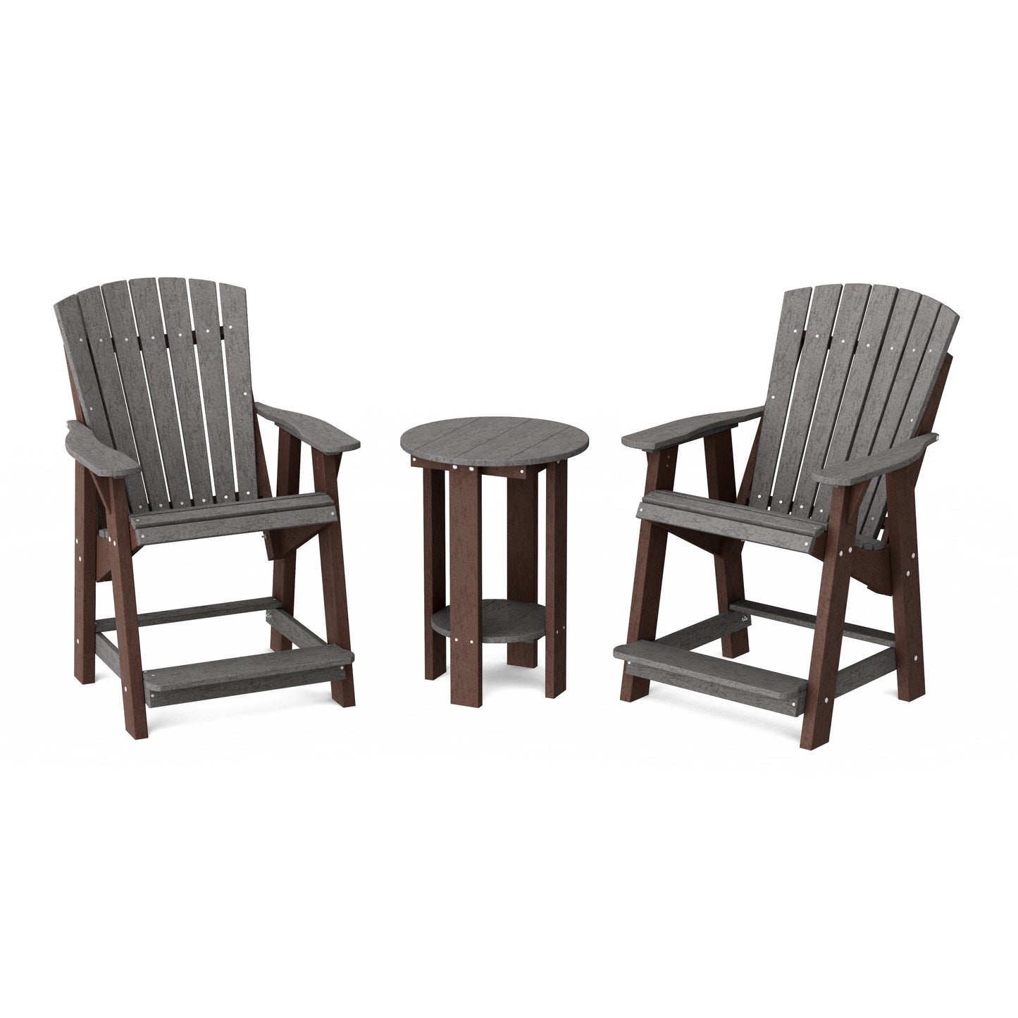Heritage Tall Adirondack Chairs with Table