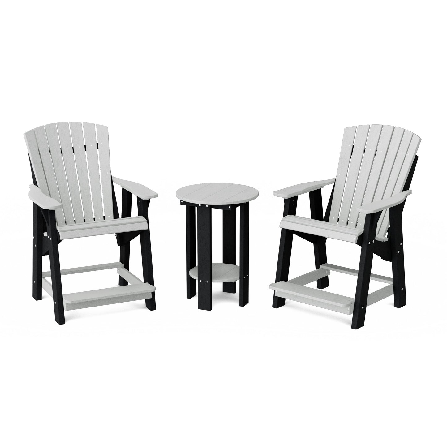 Heritage Tall Adirondack Chairs with Table