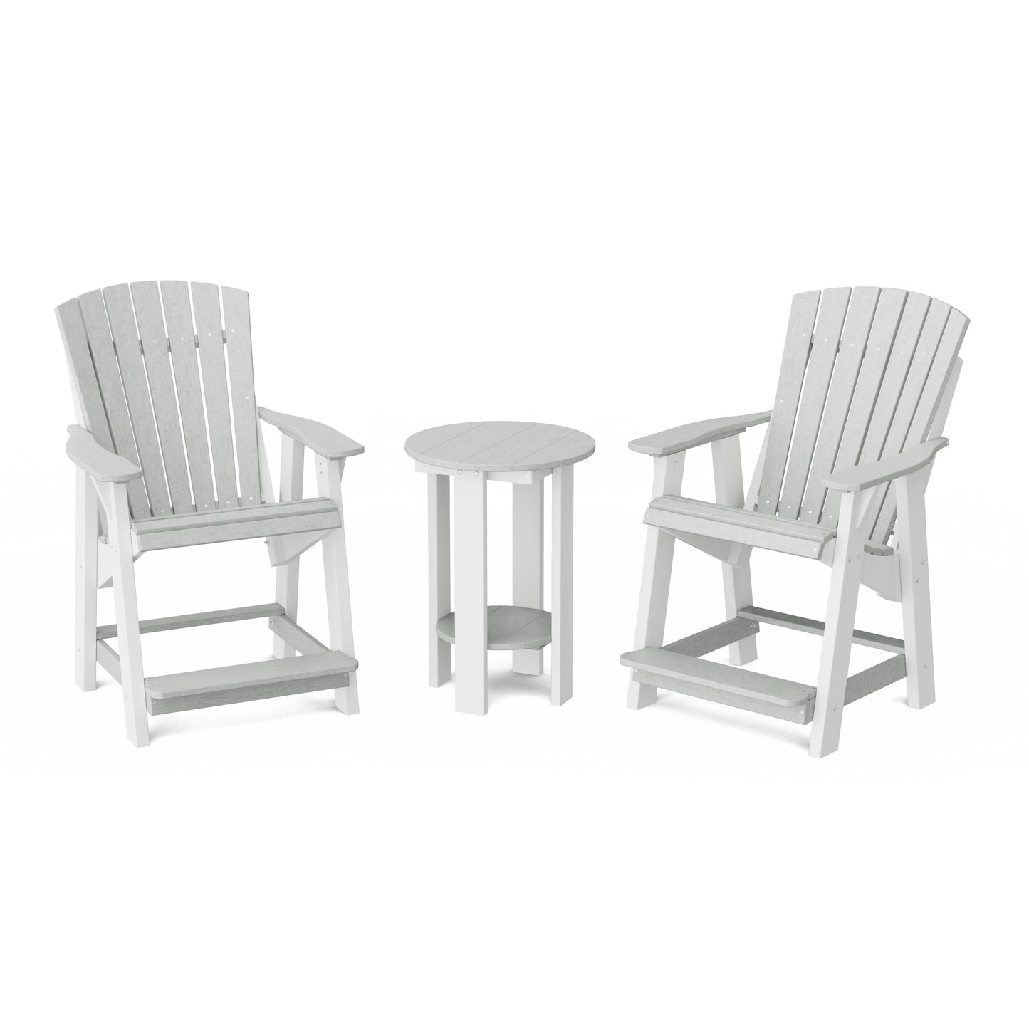 Heritage Tall Adirondack Chairs with Table
