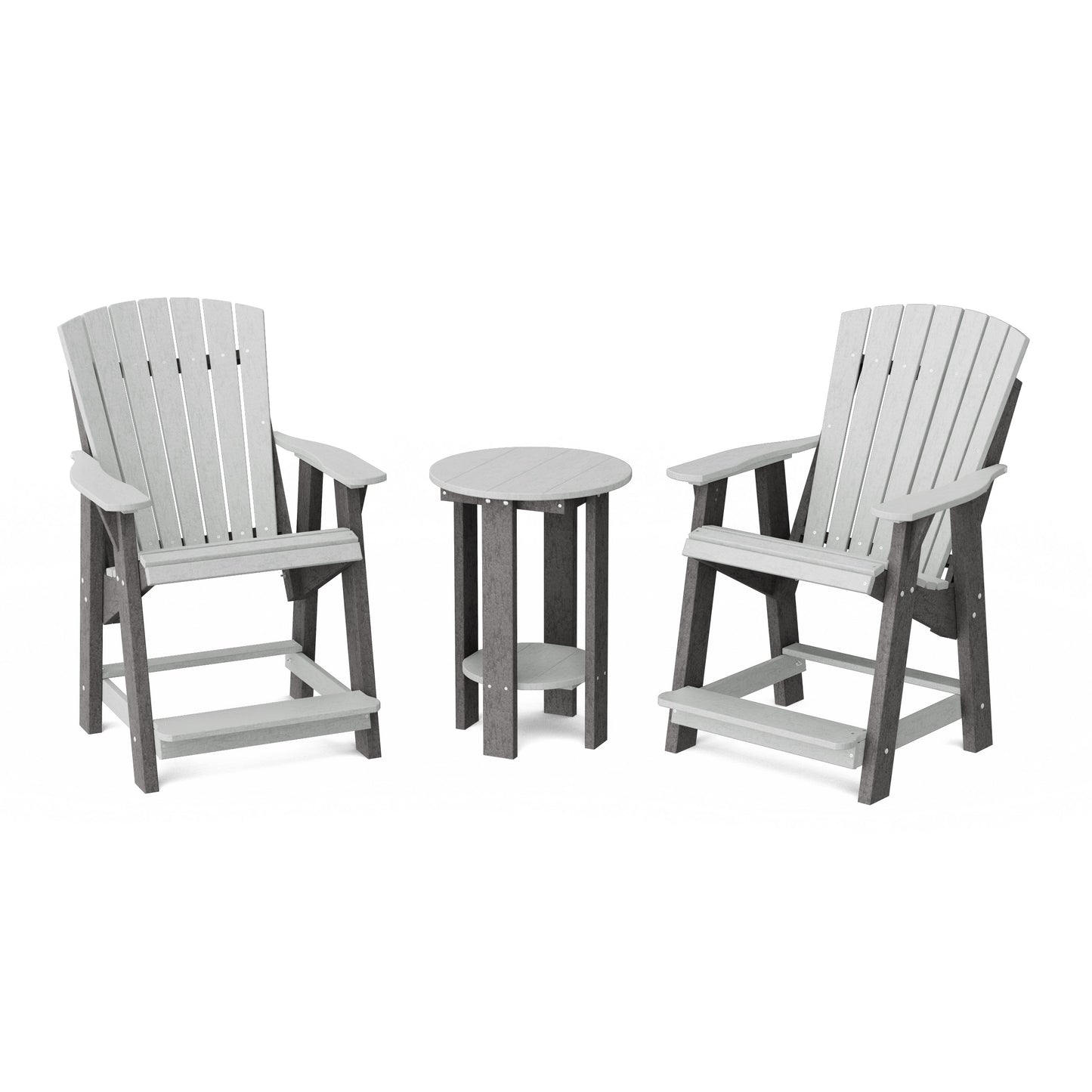Heritage Tall Adirondack Chairs with Table