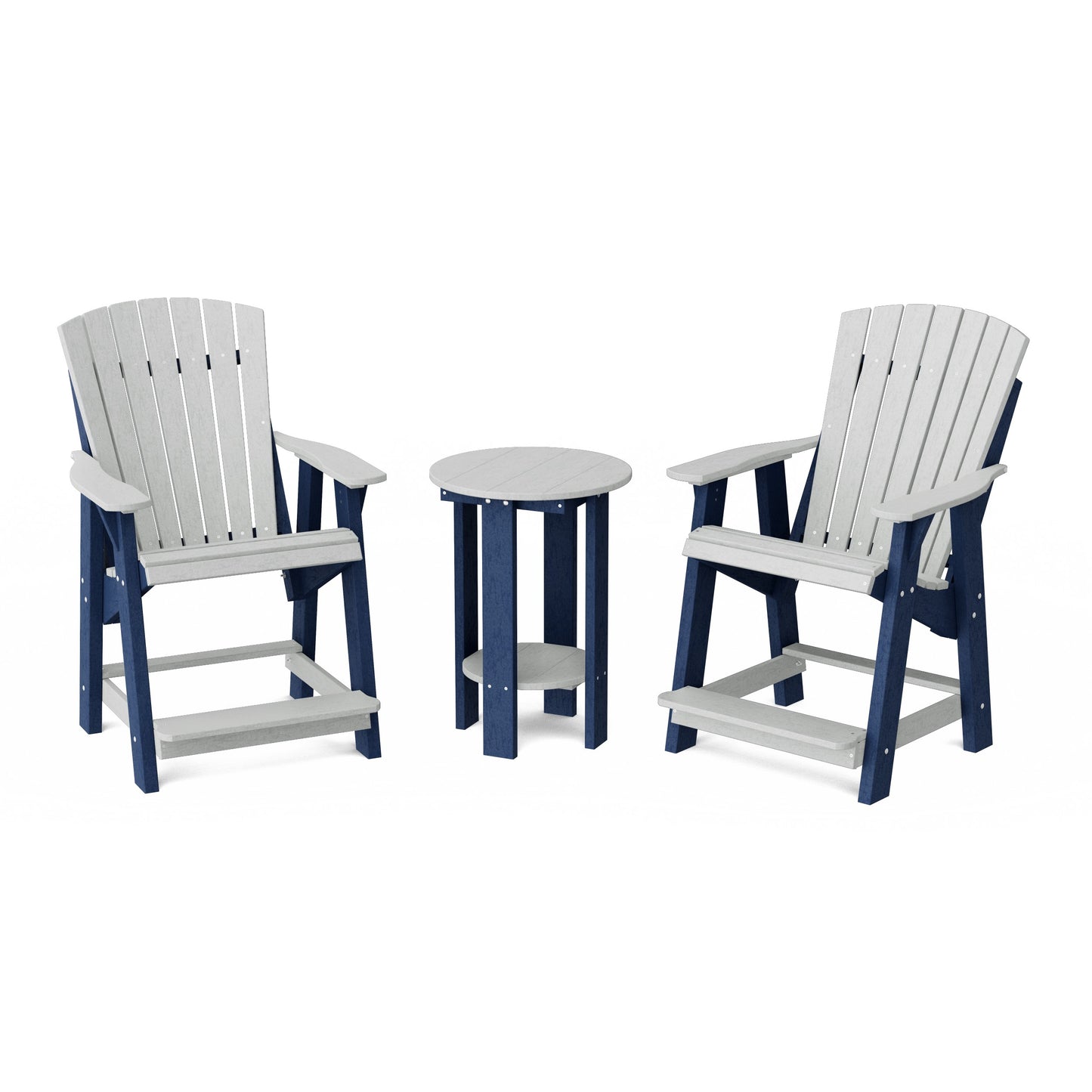 Heritage Tall Adirondack Chairs with Table