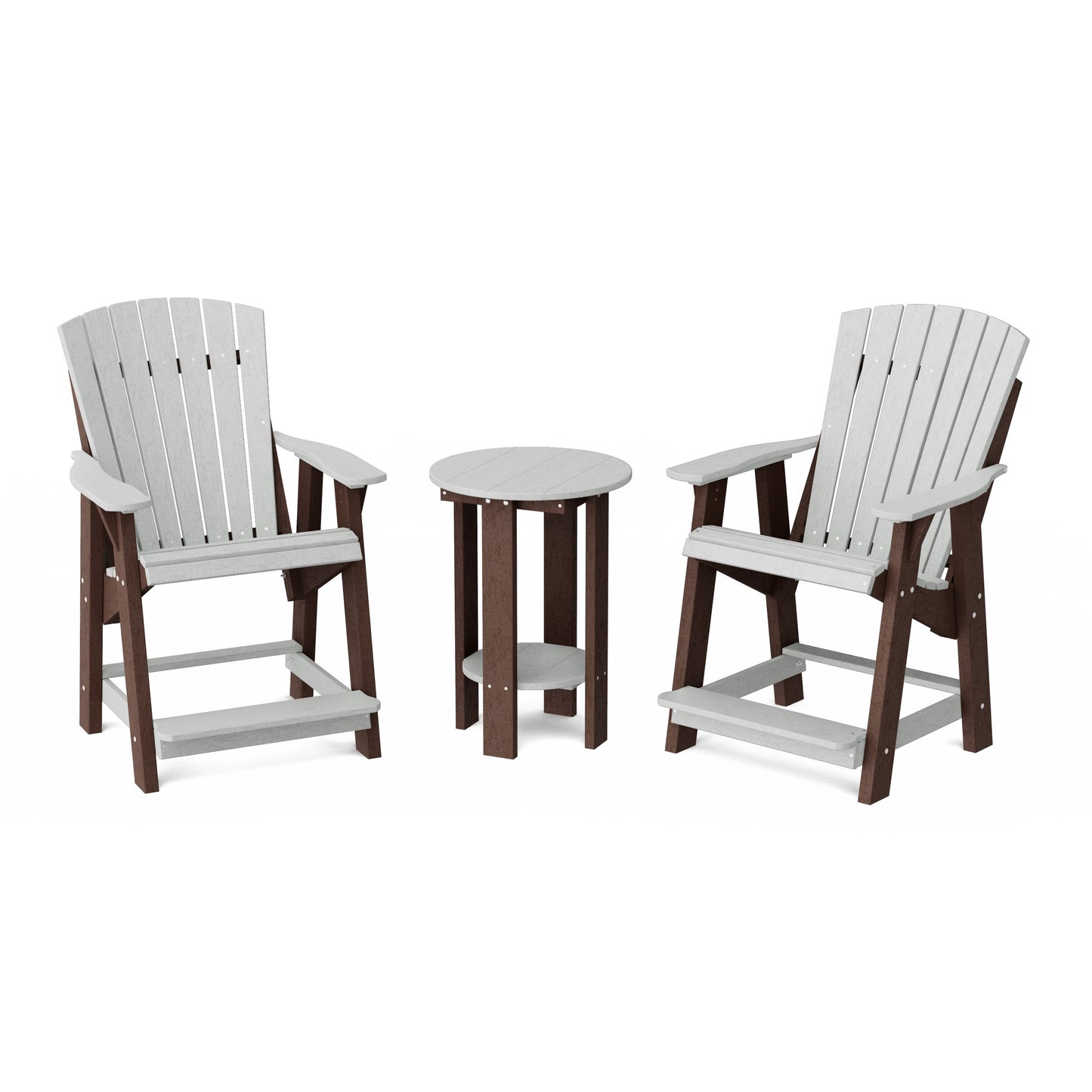 Heritage Tall Adirondack Chairs with Table
